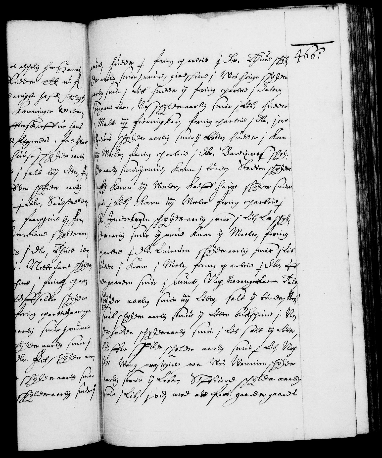 Danske Kanselli 1572-1799, AV/RA-EA-3023/F/Fc/Fca/Fcaa/L0007: Norske registre (mikrofilm), 1648-1650, p. 466a