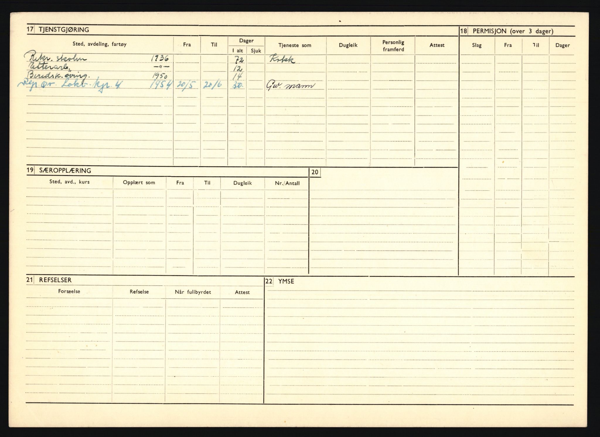 Forsvaret, Troms infanteriregiment nr. 16, AV/RA-RAFA-3146/P/Pa/L0020: Rulleblad for regimentets menige mannskaper, årsklasse 1936, 1936, p. 1102