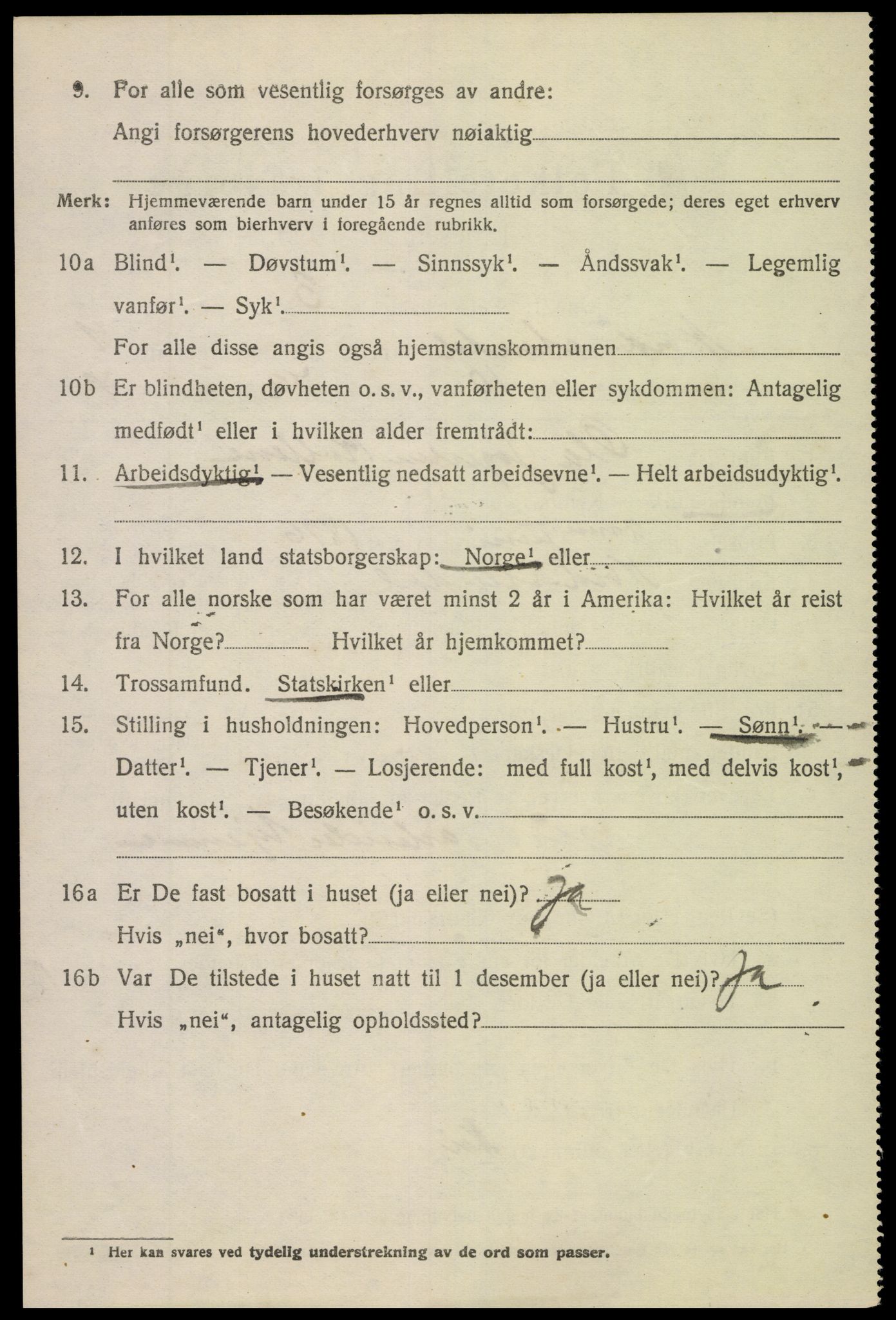 SAH, 1920 census for Nord-Aurdal, 1920, p. 7617