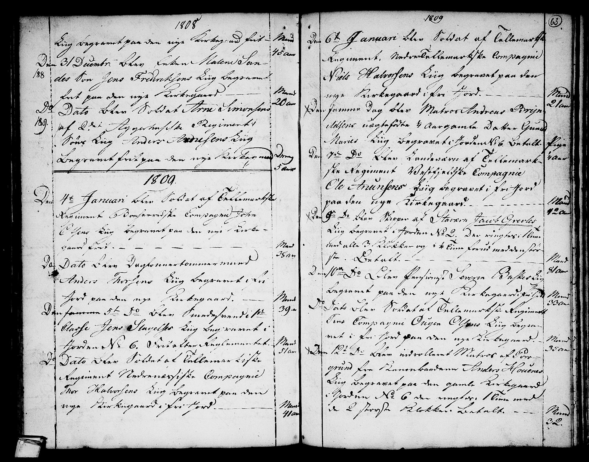 Stavern kirkebøker, SAKO/A-318/F/Fa/L0003: Parish register (official) no. 3, 1783-1809, p. 63