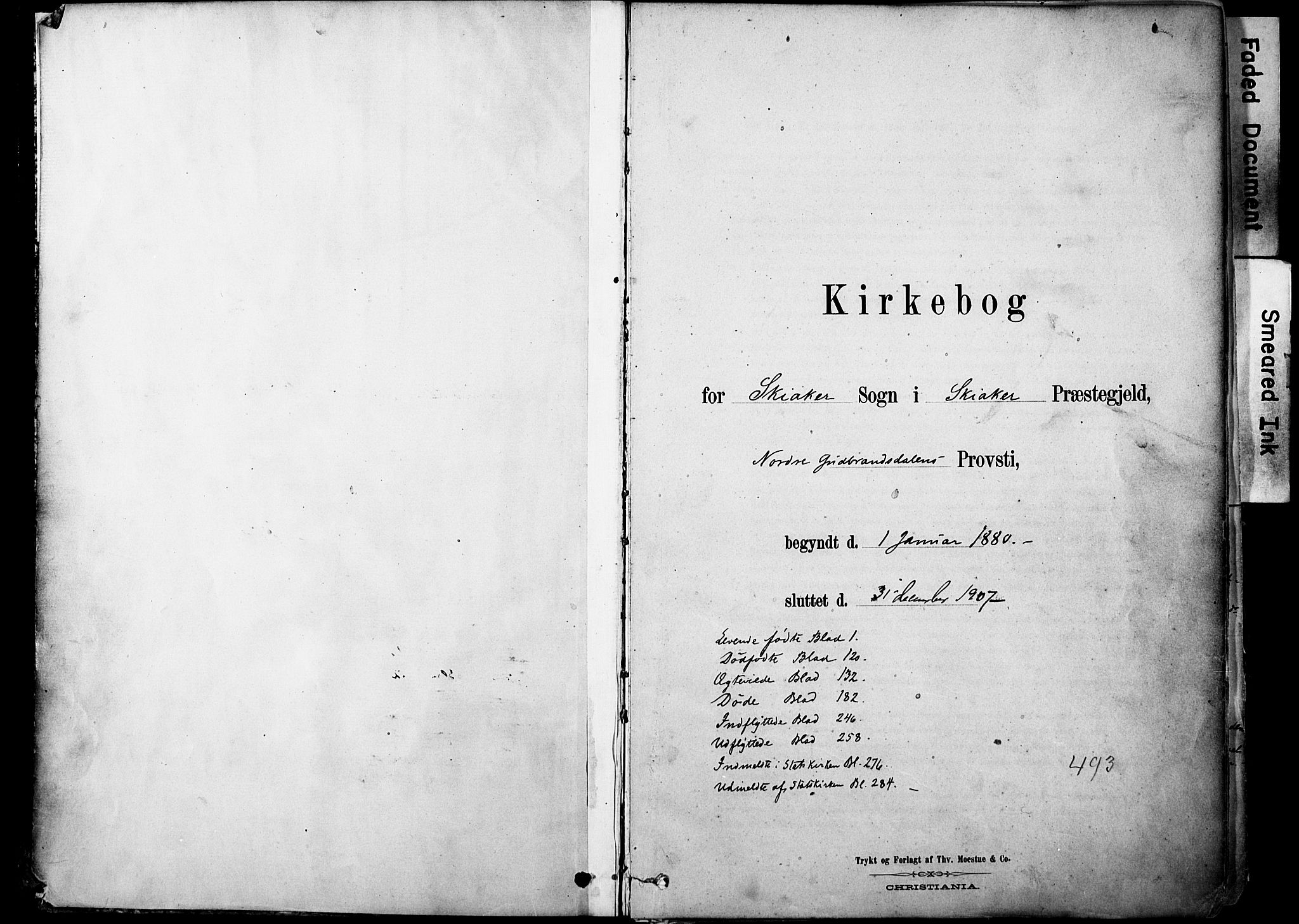 Skjåk prestekontor, AV/SAH-PREST-072/H/Ha/Haa/L0003: Parish register (official) no. 3, 1880-1907