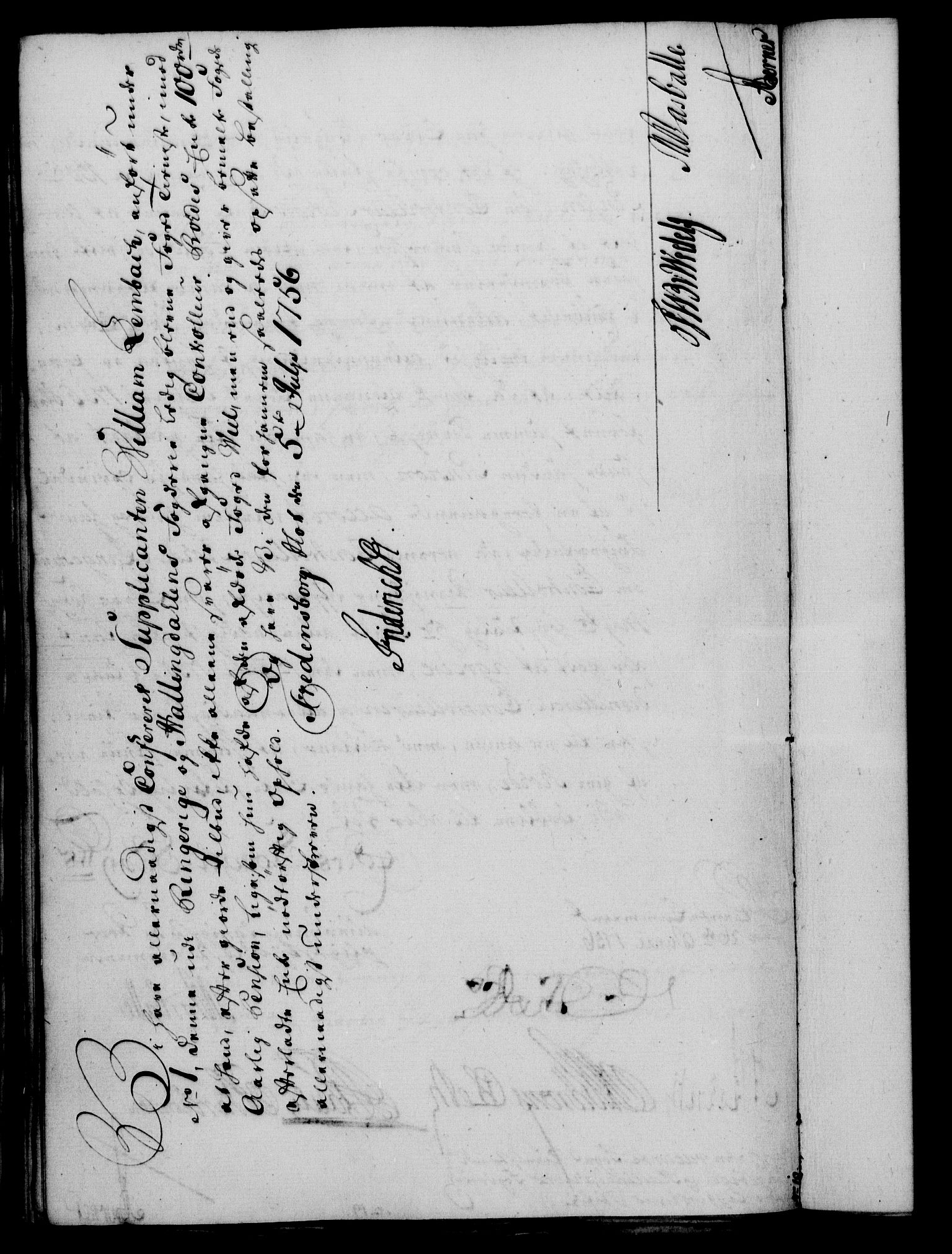 Rentekammeret, Kammerkanselliet, RA/EA-3111/G/Gf/Gfa/L0038: Norsk relasjons- og resolusjonsprotokoll (merket RK 52.38), 1756, p. 397
