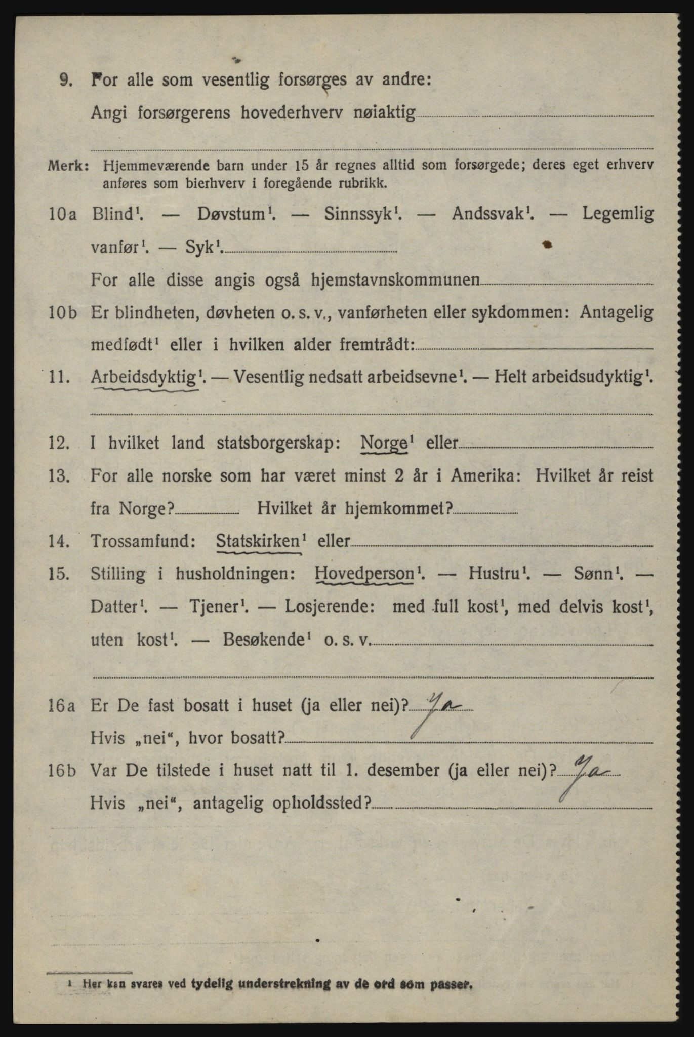 SAO, 1920 census for Idd, 1920, p. 2313