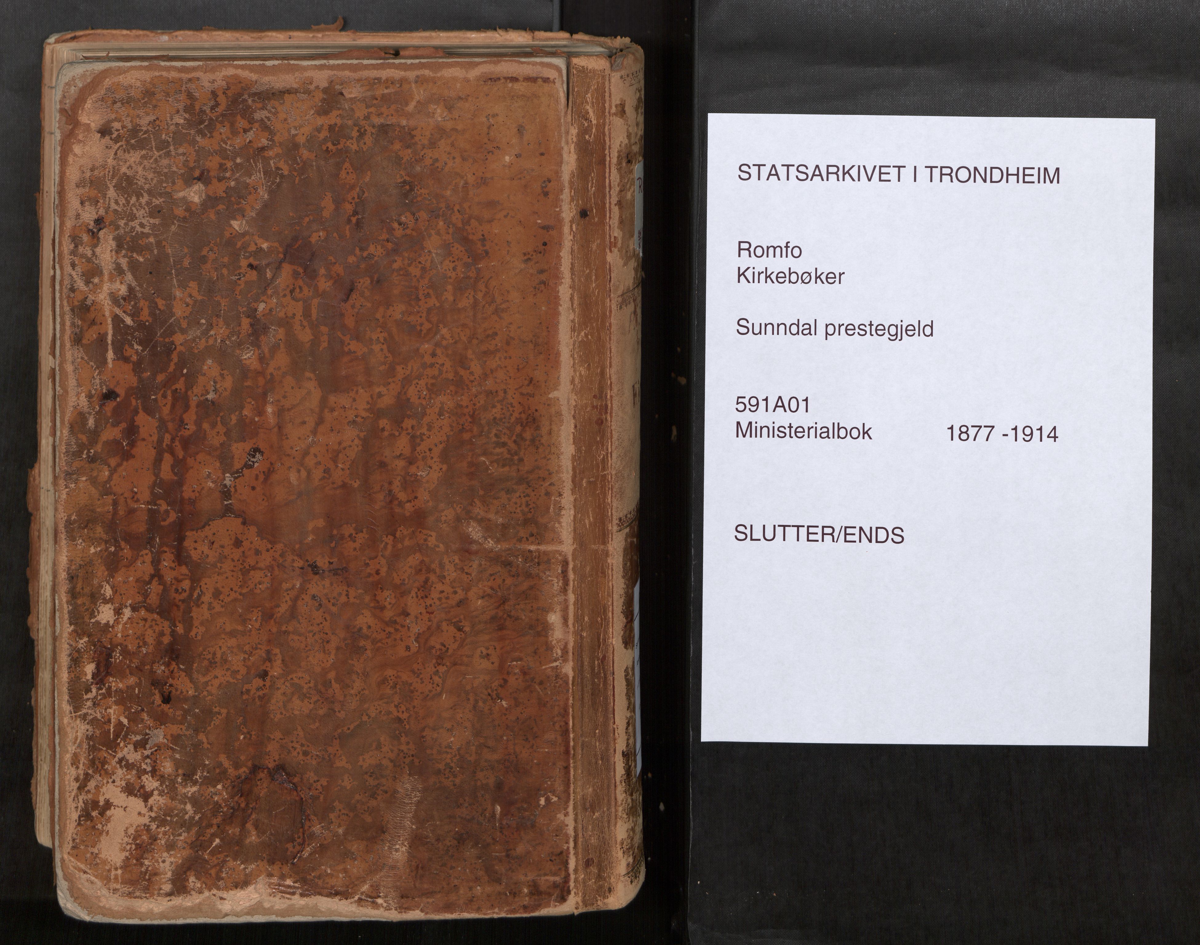 Sunndal sokneprestkontor, AV/SAT-A-1085/1/I/I1/I1a/L0001: Parish register (official) no. 1, 1877-1914