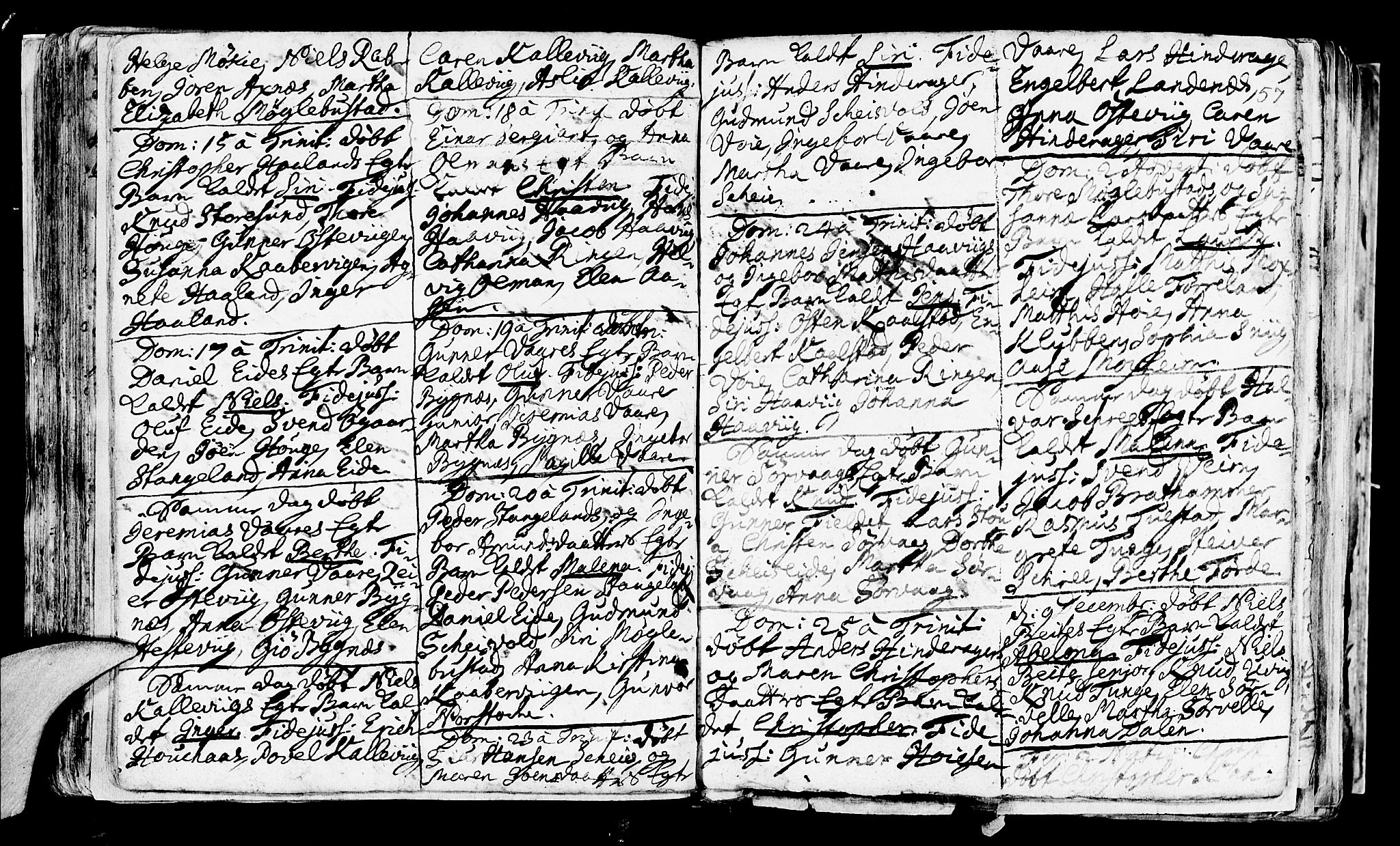 Avaldsnes sokneprestkontor, AV/SAST-A -101851/H/Ha/Haa/L0001: Parish register (official) no. A 1, 1711-1764, p. 57