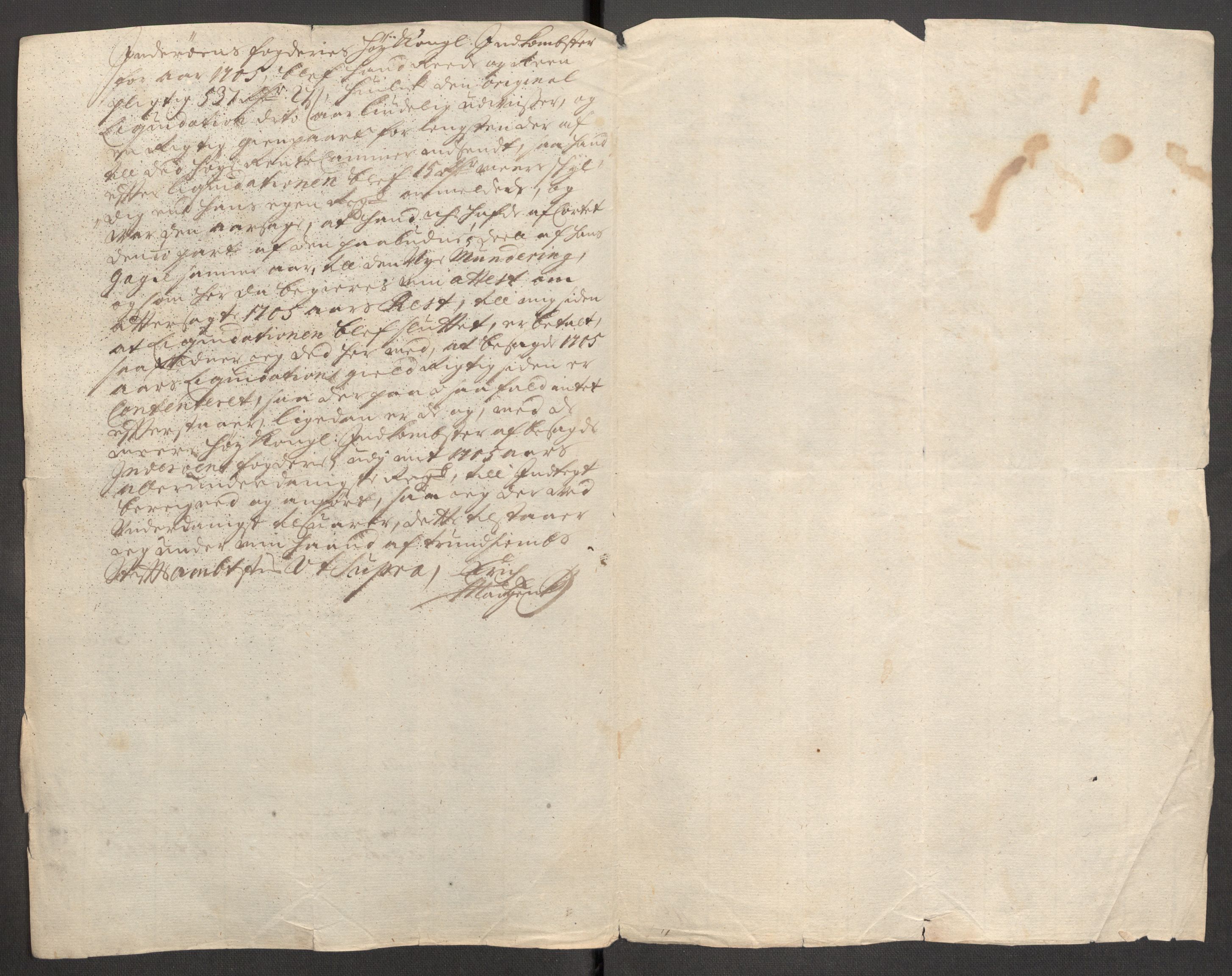 Rentekammeret inntil 1814, Reviderte regnskaper, Fogderegnskap, RA/EA-4092/R63/L4314: Fogderegnskap Inderøy, 1705, p. 313