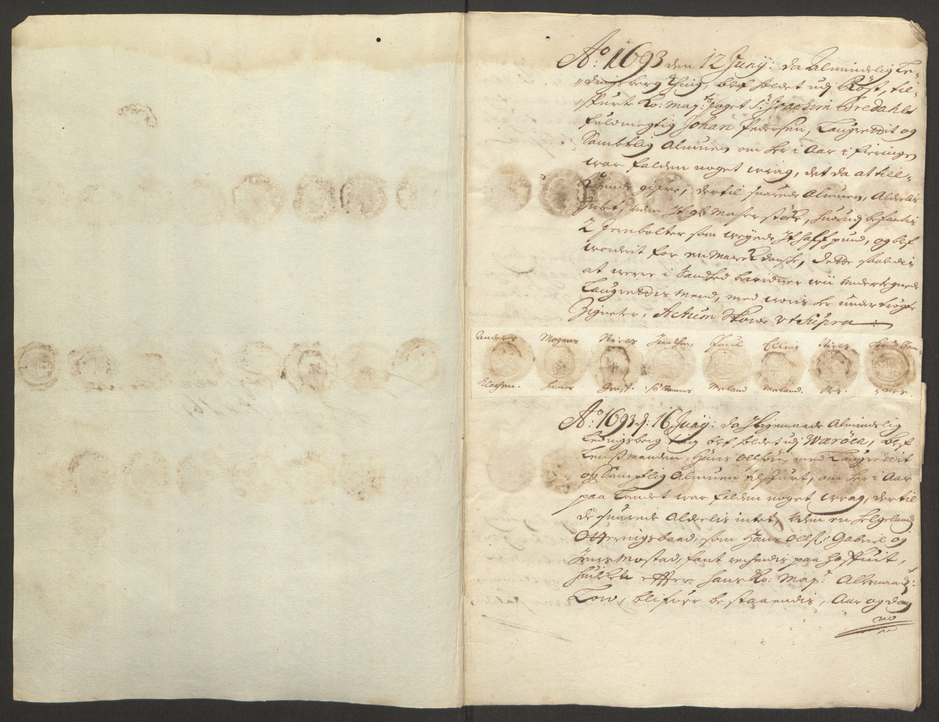 Rentekammeret inntil 1814, Reviderte regnskaper, Fogderegnskap, AV/RA-EA-4092/R67/L4675: Fogderegnskap Vesterålen, Andenes og Lofoten, 1691-1693, p. 276