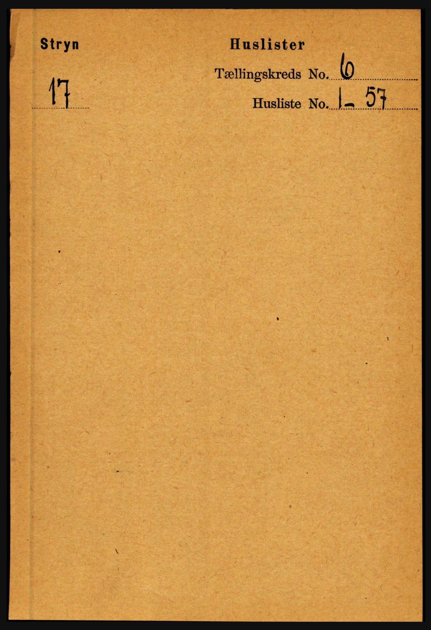 RA, 1891 census for 1448 Stryn, 1891, p. 2330