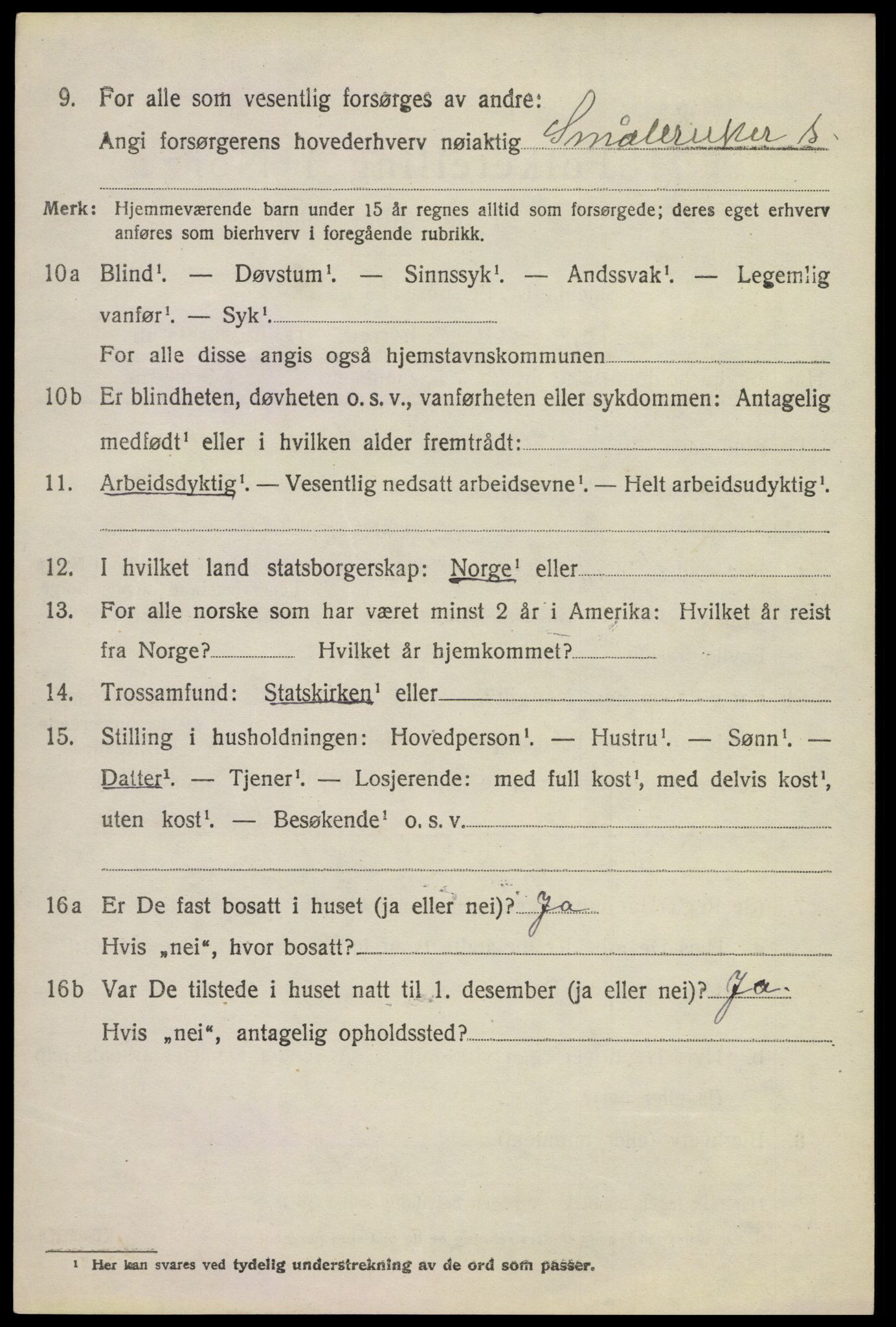 SAKO, 1920 census for Modum, 1920, p. 27856