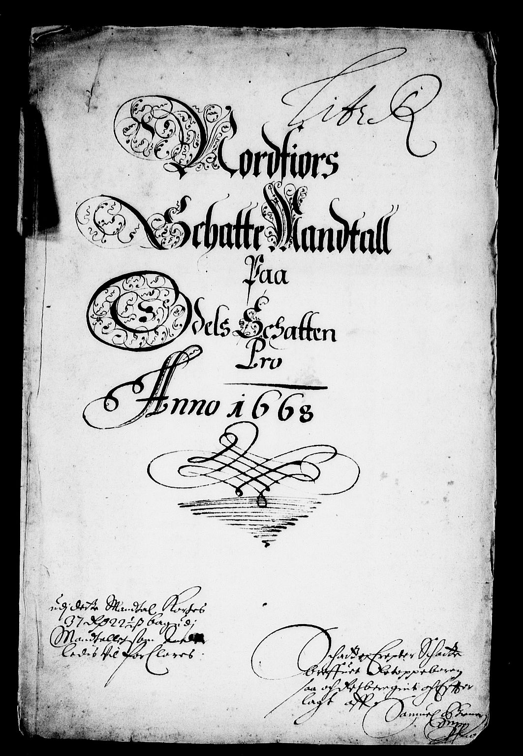 Rentekammeret inntil 1814, Reviderte regnskaper, Stiftamtstueregnskaper, Bergen stiftamt, AV/RA-EA-6043/R/Rc/L0028: Bergen stiftamt, 1668