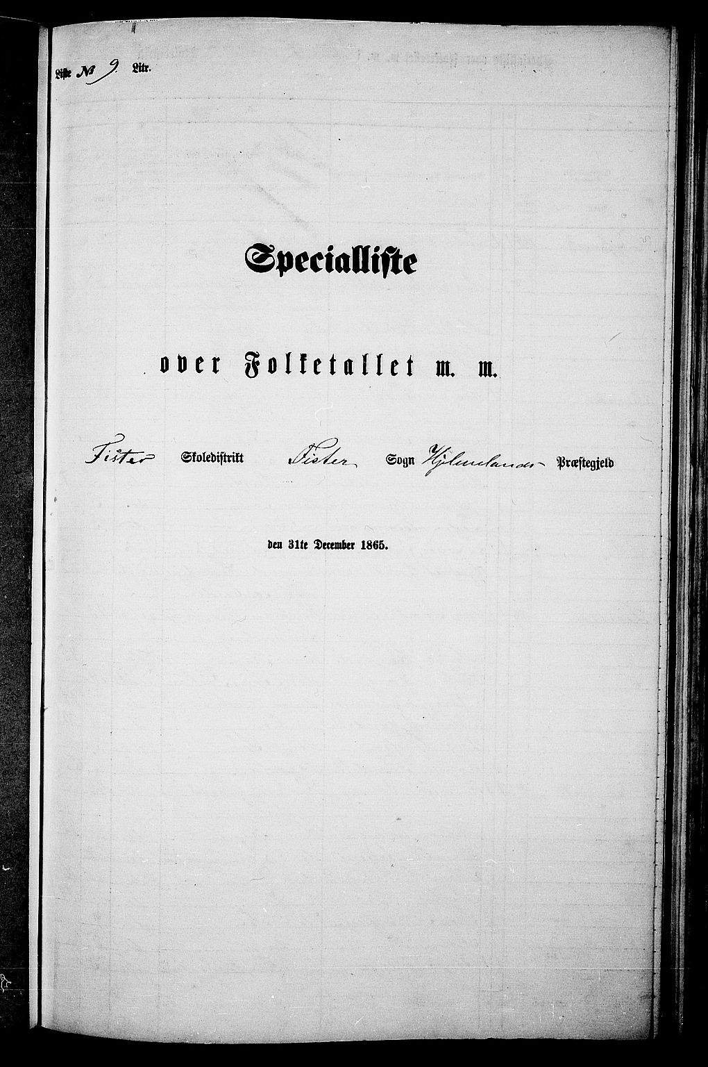 RA, 1865 census for Hjelmeland, 1865, p. 107