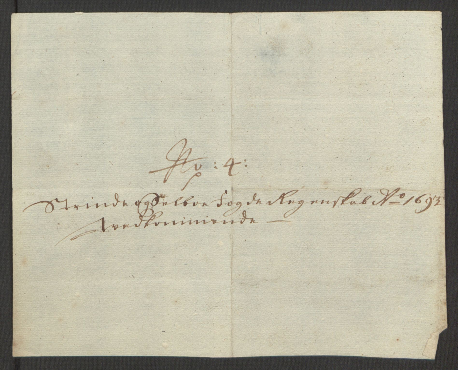 Rentekammeret inntil 1814, Reviderte regnskaper, Fogderegnskap, AV/RA-EA-4092/R61/L4104: Fogderegnskap Strinda og Selbu, 1693-1694, p. 155