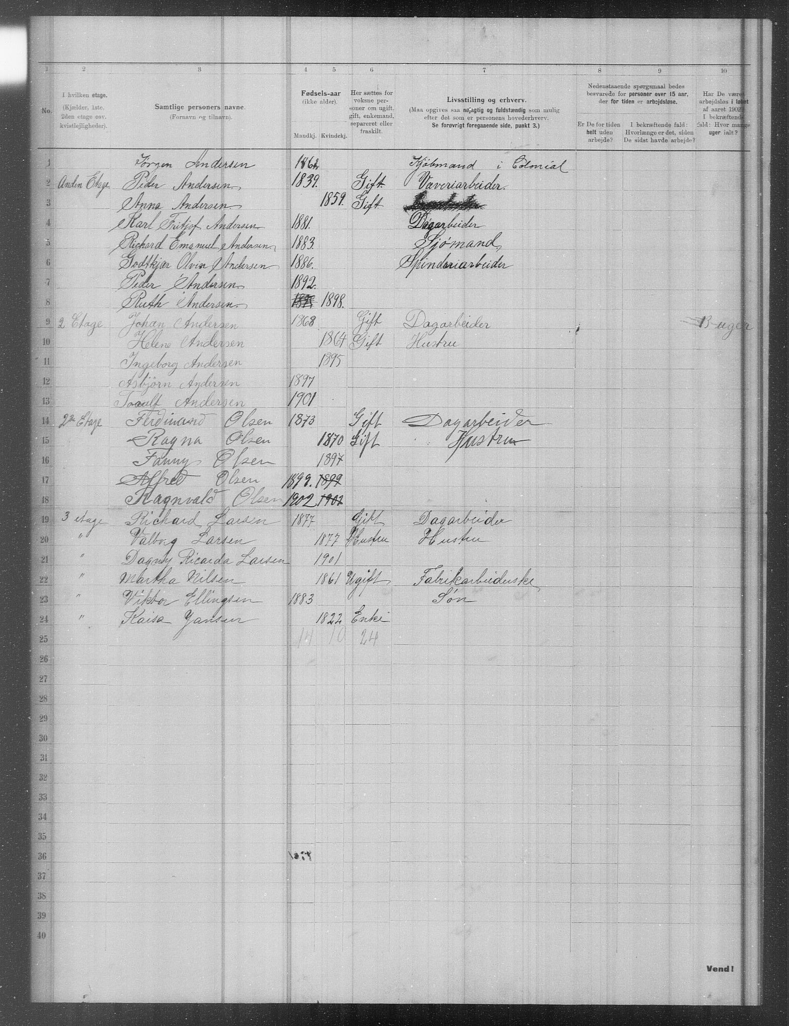 OBA, Municipal Census 1902 for Kristiania, 1902, p. 17783