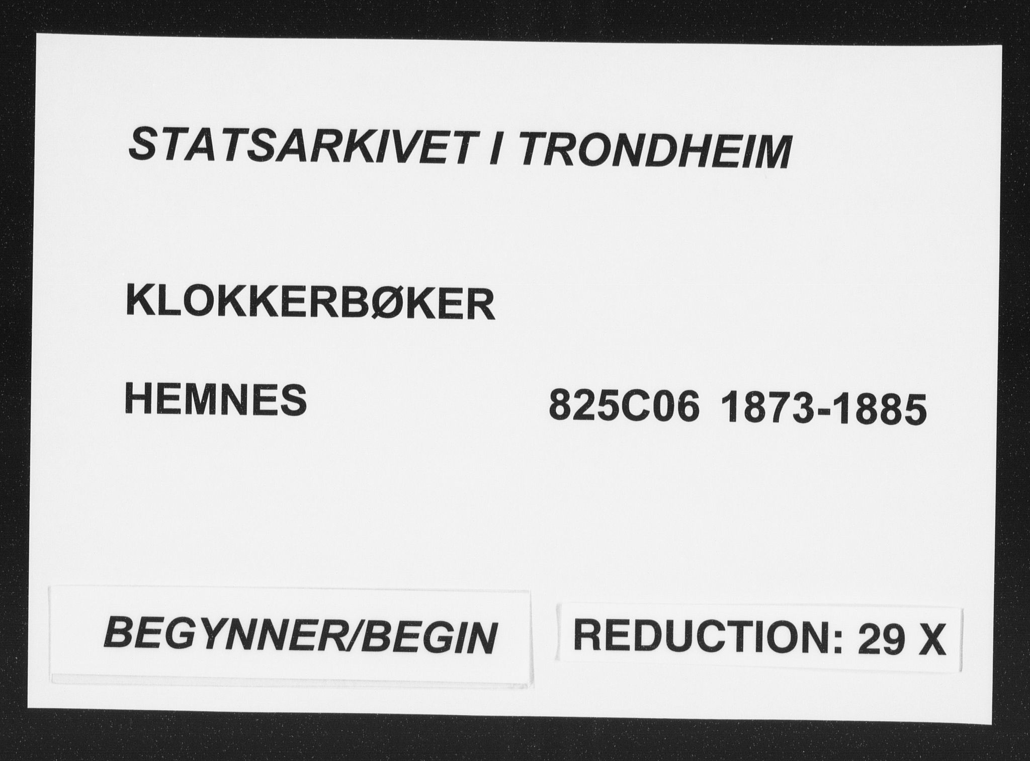 Ministerialprotokoller, klokkerbøker og fødselsregistre - Nordland, SAT/A-1459/825/L0369: Parish register (copy) no. 825C06, 1873-1885