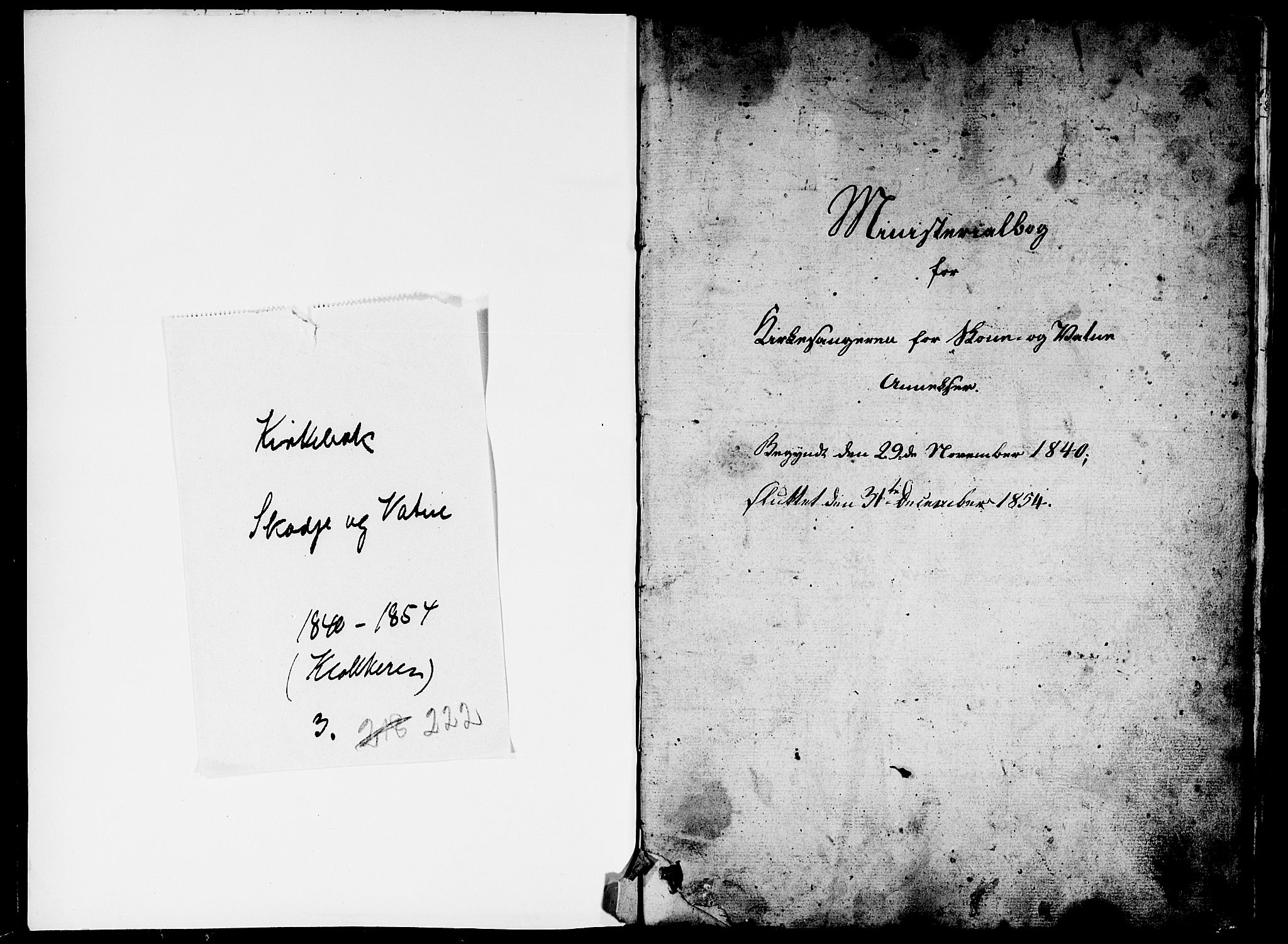 Ministerialprotokoller, klokkerbøker og fødselsregistre - Møre og Romsdal, AV/SAT-A-1454/524/L0362: Parish register (copy) no. 524C03, 1840-1854