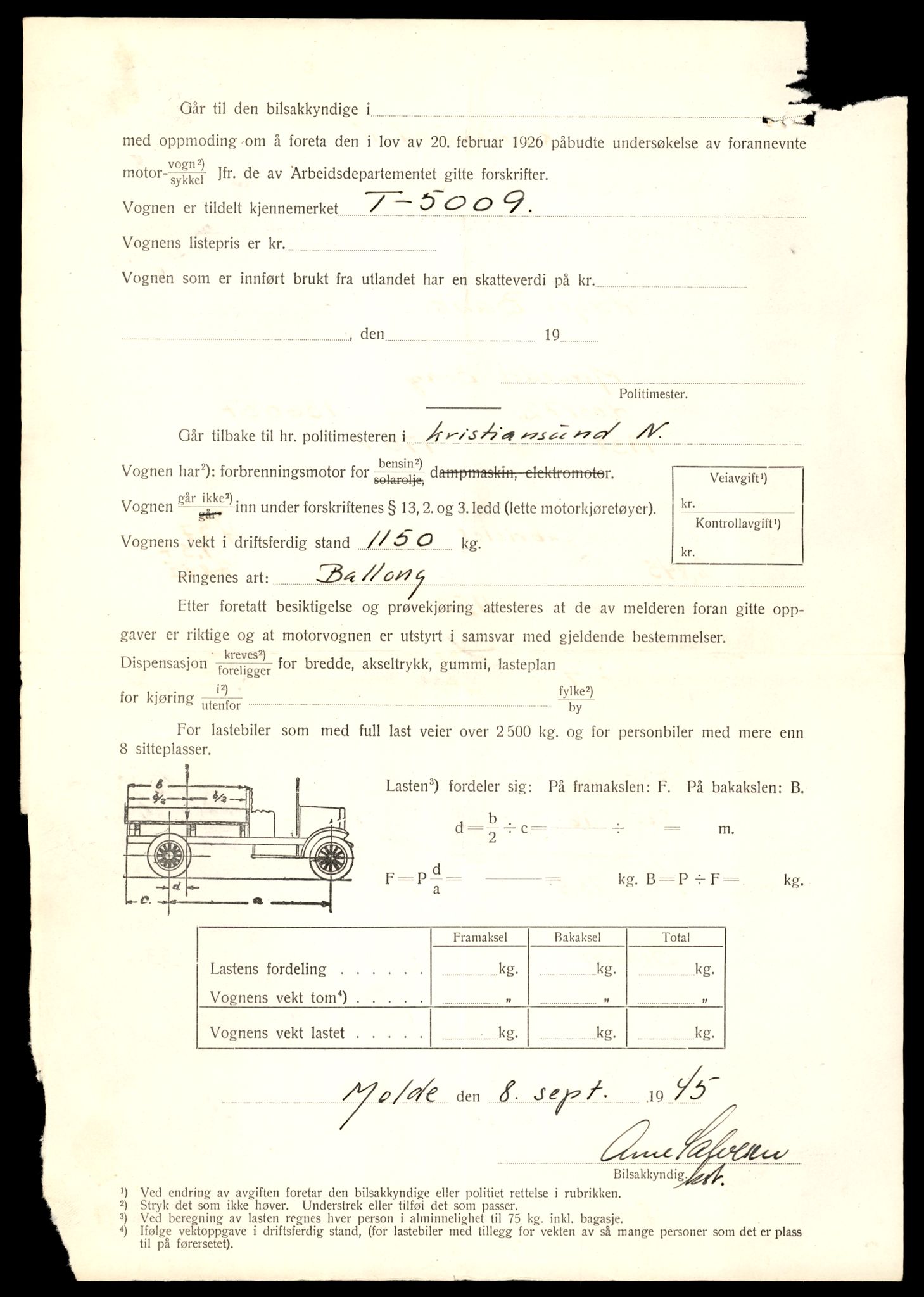 Møre og Romsdal vegkontor - Ålesund trafikkstasjon, AV/SAT-A-4099/F/Fe/L0047: Registreringskort for kjøretøy T 14580 - T 14720, 1927-1998, p. 3002