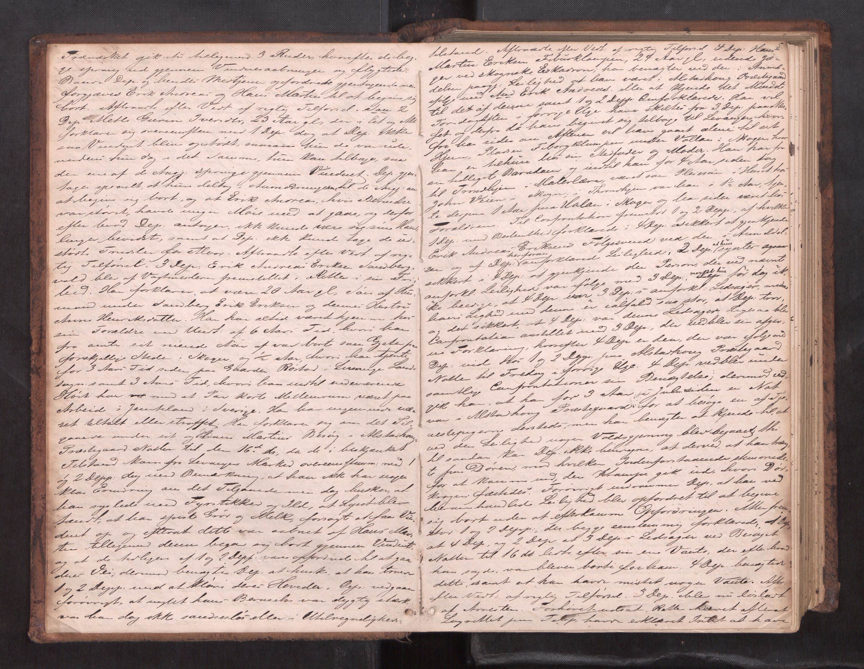 Stjør- og Verdal sorenskriveri, AV/SAT-A-4167/1/1/1B/L0019: Ekstrarettsprotokoll, 1864-1877, p. 4b-5a