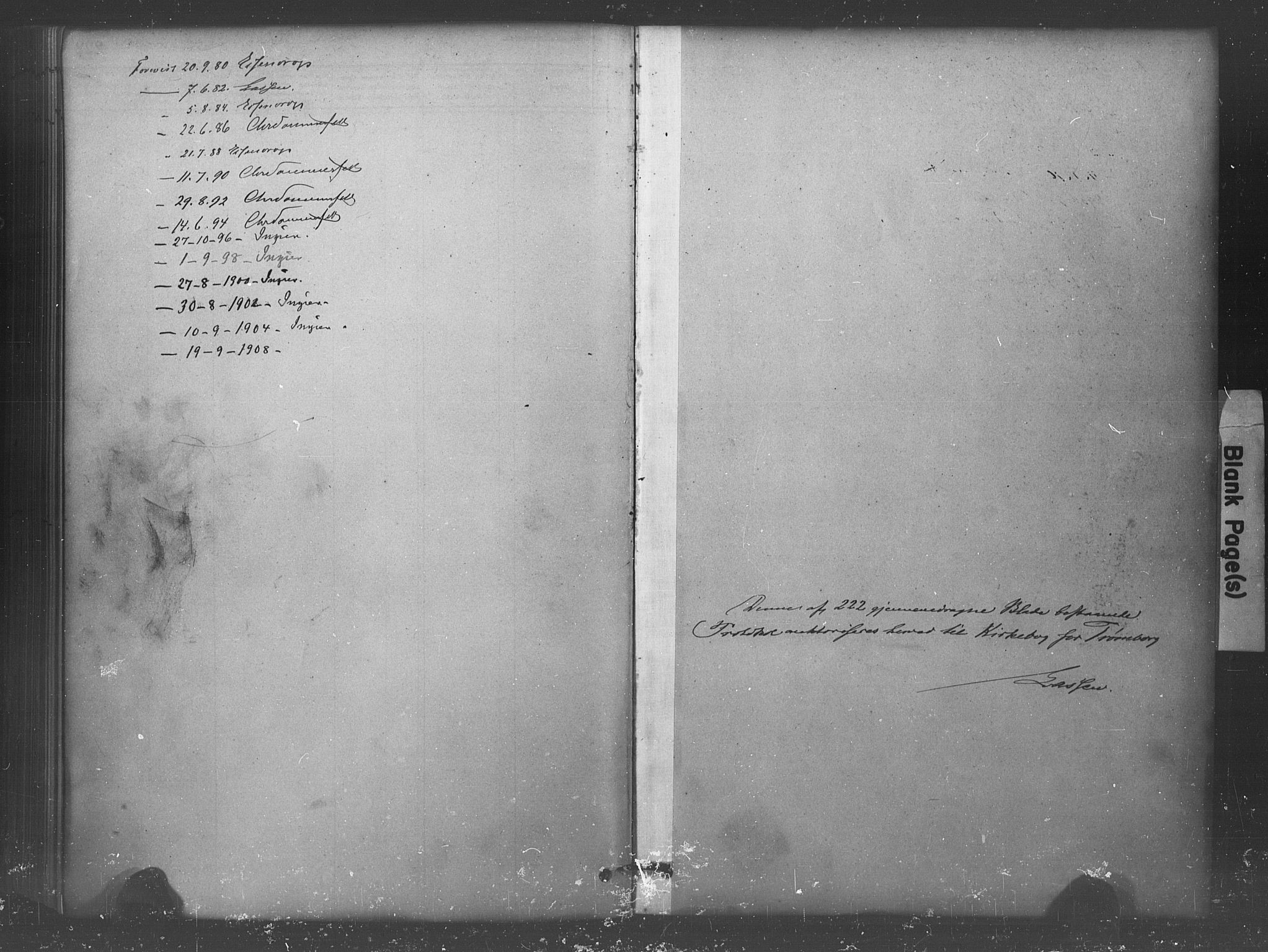 Eidsberg prestekontor Kirkebøker, SAO/A-10905/F/Fc/L0001: Parish register (official) no. III 1, 1879-1905