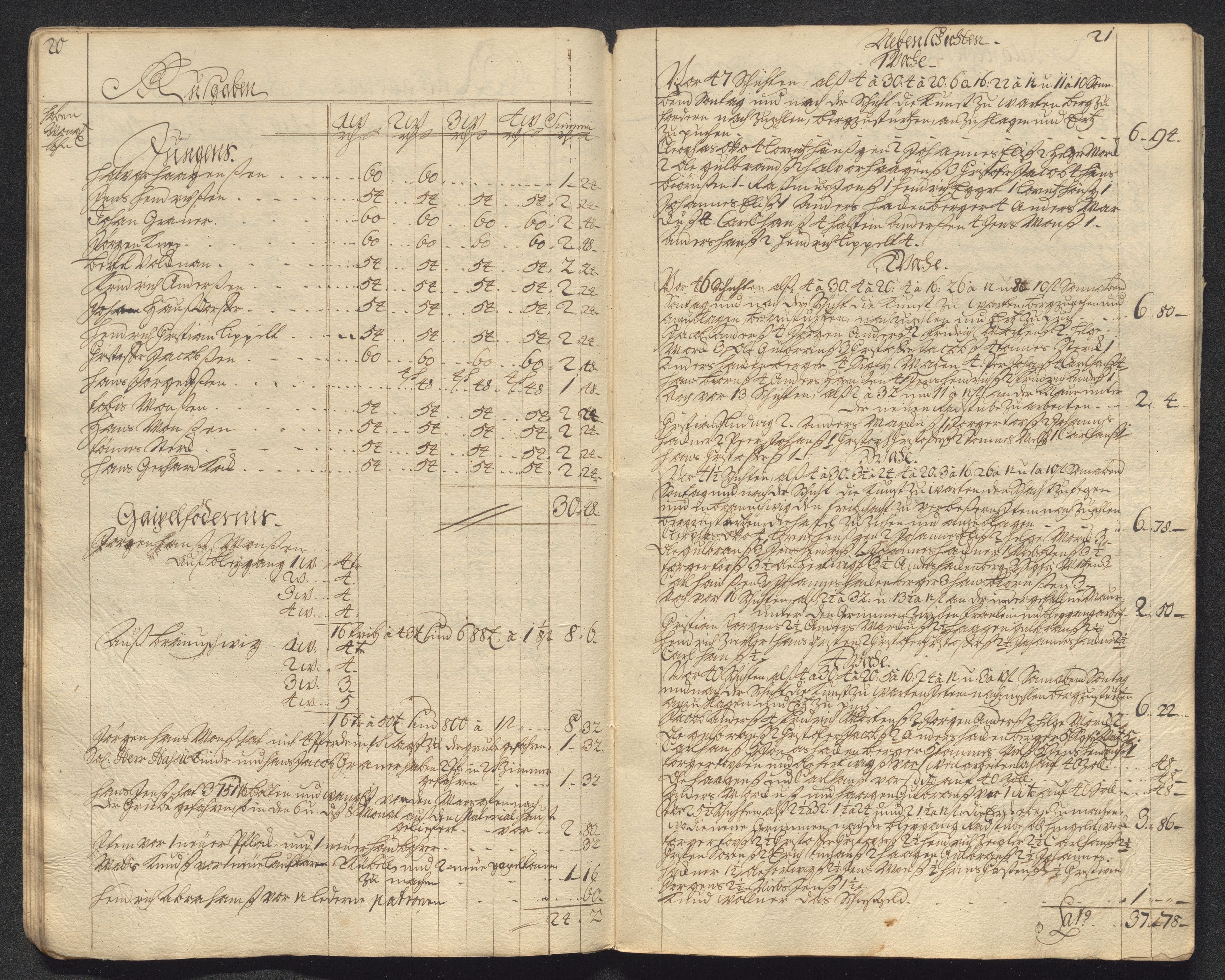 Kongsberg Sølvverk 1623-1816, AV/SAKO-EA-3135/001/D/Dc/Dcd/L0099: Utgiftsregnskap for gruver m.m., 1710, p. 339