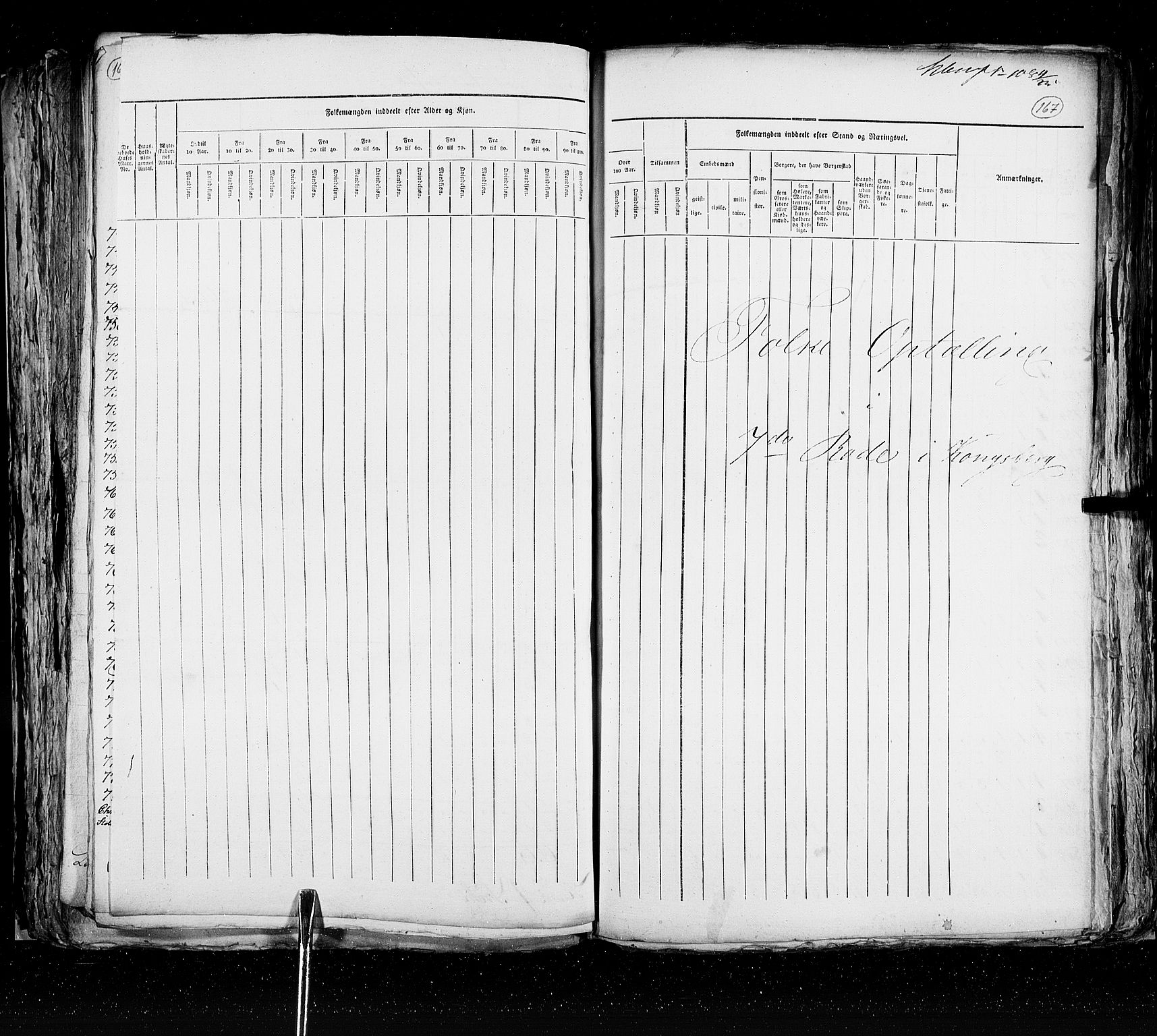 RA, Census 1825, vol. 20: Fredrikshald-Kragerø, 1825, p. 167