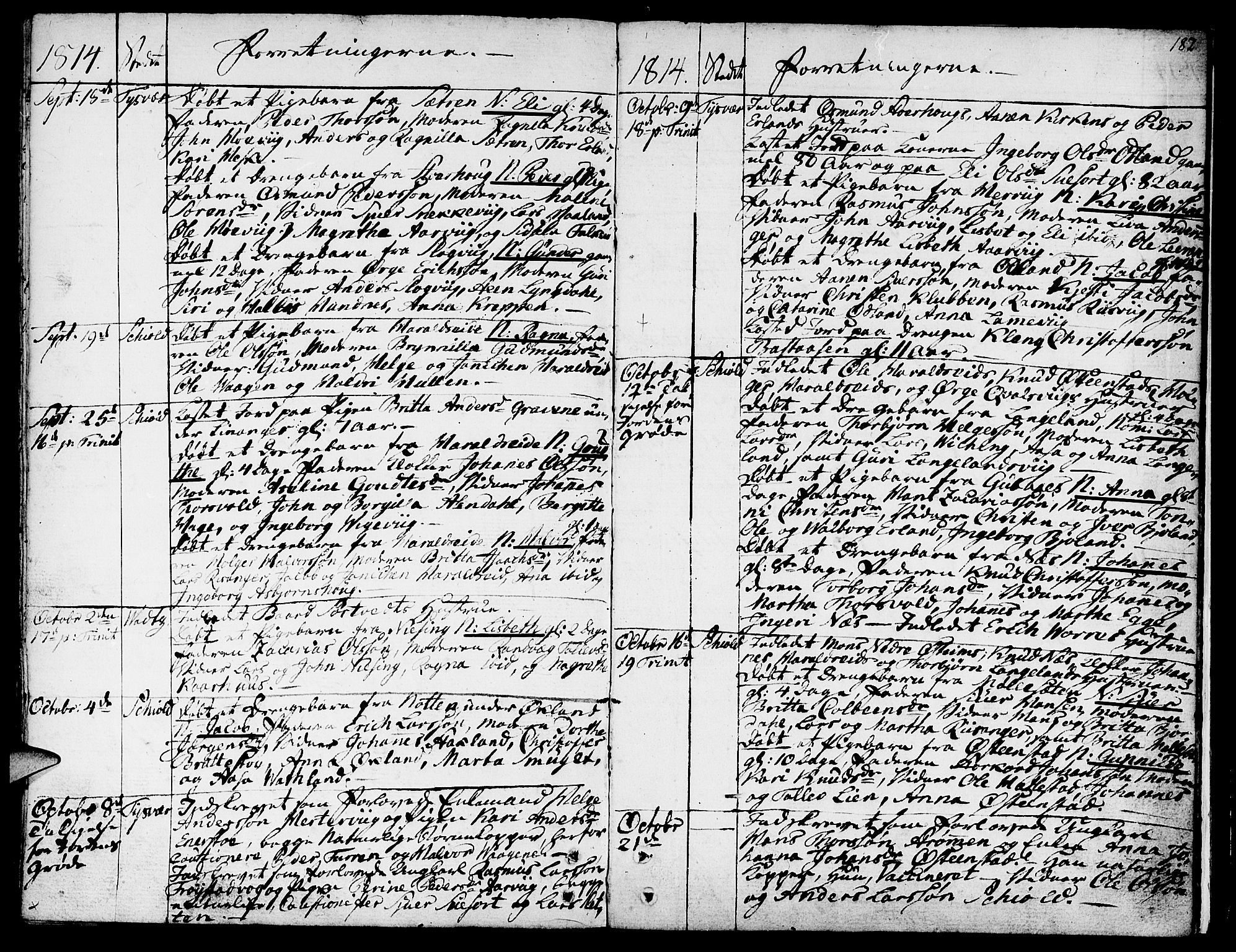 Skjold sokneprestkontor, AV/SAST-A-101847/H/Ha/Haa/L0002: Parish register (official) no. A 2, 1786-1815, p. 182