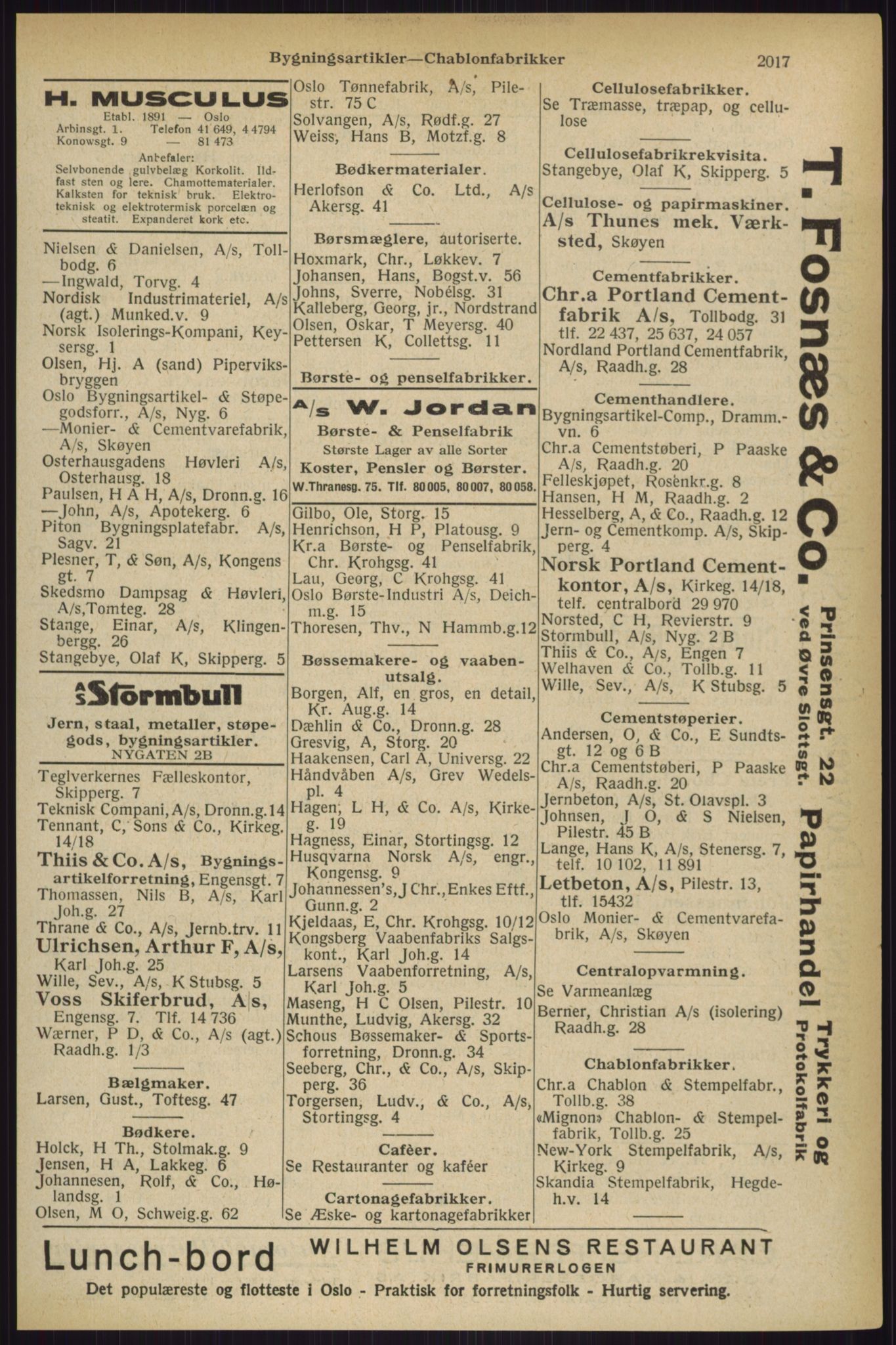 Kristiania/Oslo adressebok, PUBL/-, 1927, p. 2017