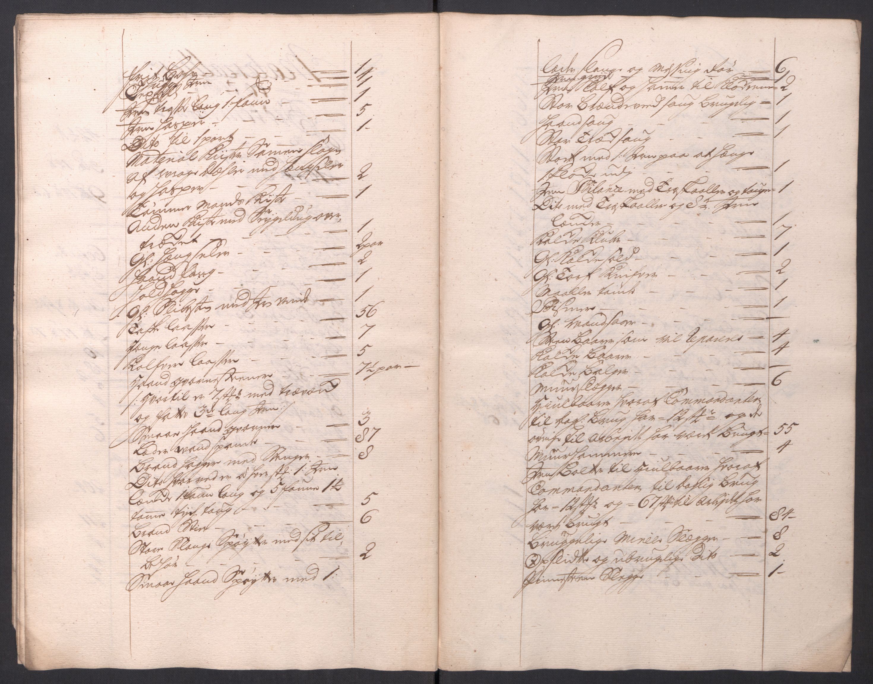 Kommanderende general (KG I) med Det norske krigsdirektorium, AV/RA-EA-5419/D/L0154: Fredriksten festning: Brev, inventarfortegnelser og regnskapsekstrakter, 1730-1739, p. 133
