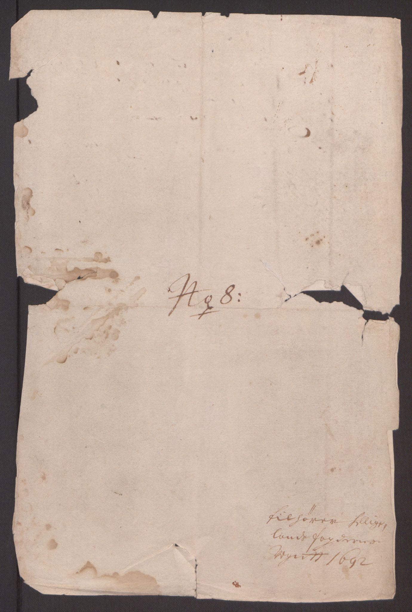 Rentekammeret inntil 1814, Reviderte regnskaper, Fogderegnskap, AV/RA-EA-4092/R65/L4504: Fogderegnskap Helgeland, 1691-1692, p. 330