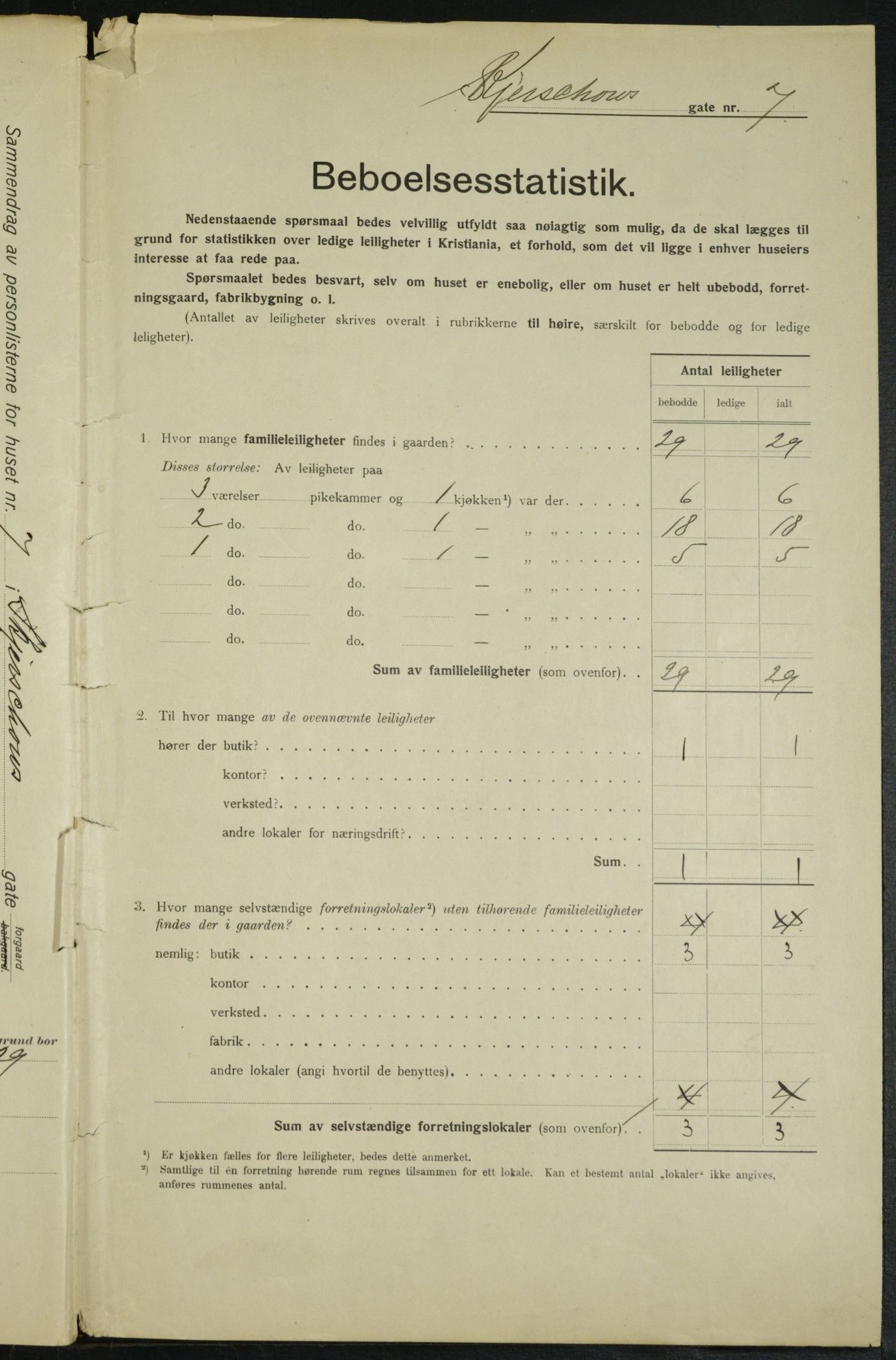 OBA, Municipal Census 1915 for Kristiania, 1915, p. 48979