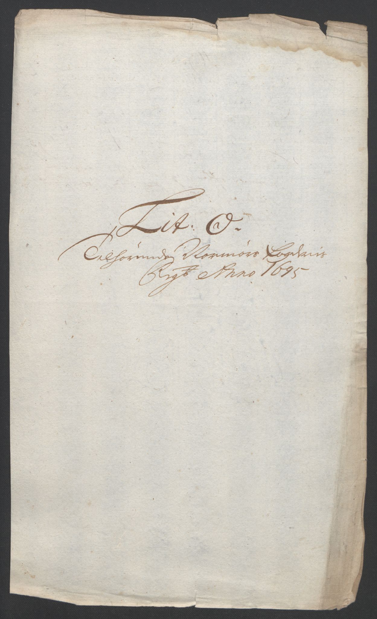 Rentekammeret inntil 1814, Reviderte regnskaper, Fogderegnskap, RA/EA-4092/R56/L3736: Fogderegnskap Nordmøre, 1694-1696, p. 299
