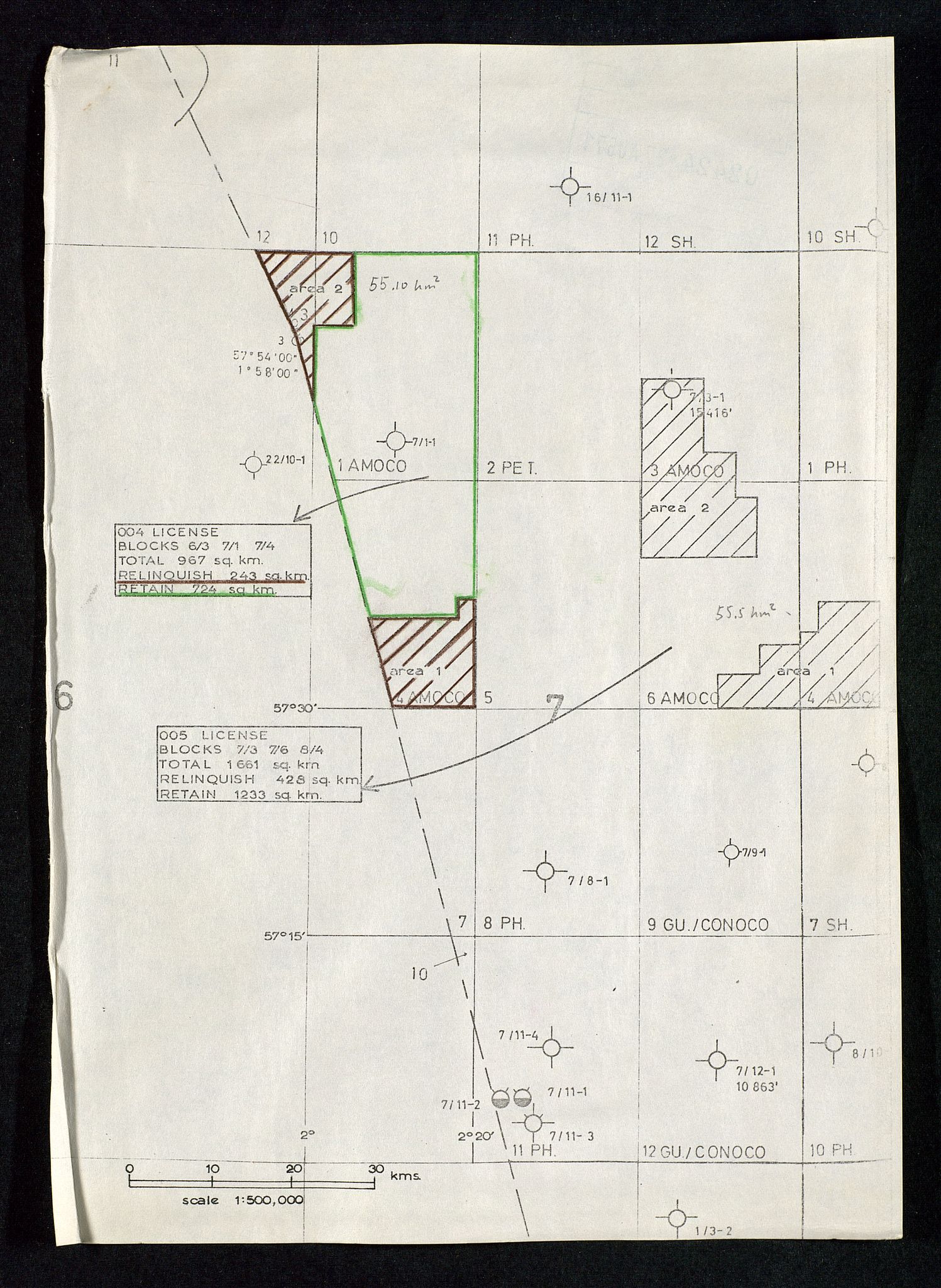 Industridepartementet, Oljekontoret, AV/SAST-A-101348/Da/L0004: Arkivnøkkel 711 - 712 Utvinningstillatelser, 1970-1971, p. 392