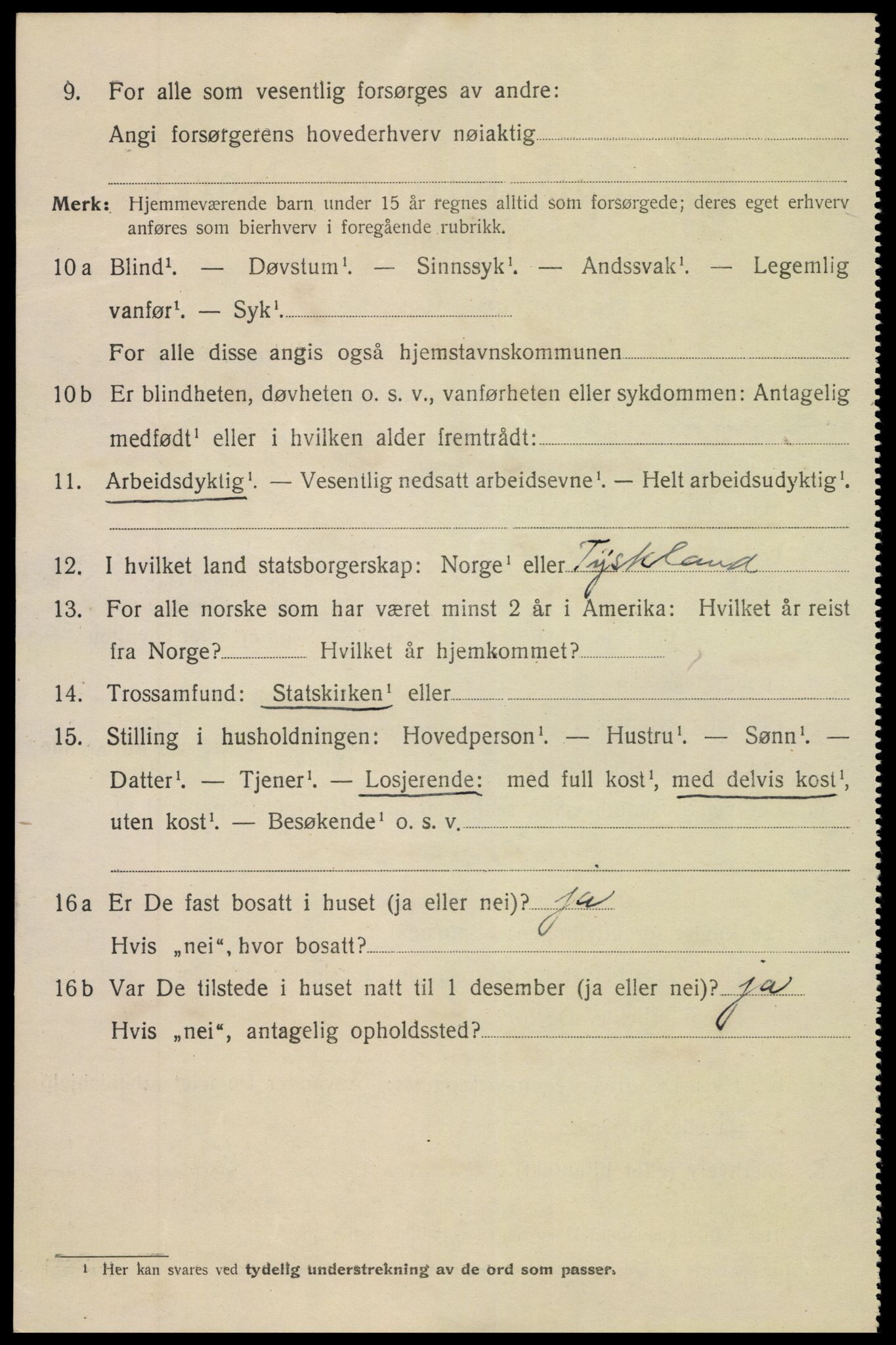 SAK, 1920 census for Risør, 1920, p. 3796