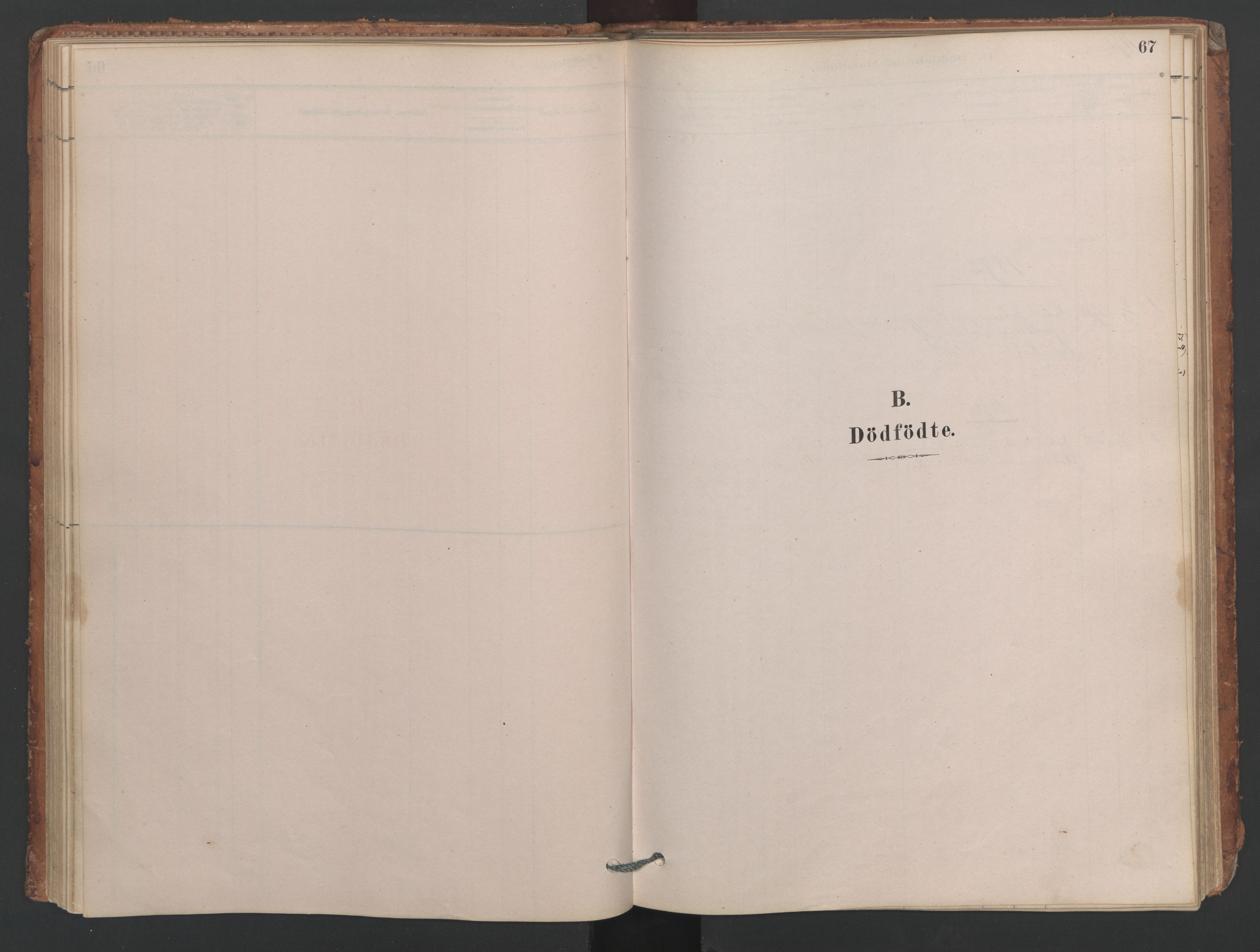 Ministerialprotokoller, klokkerbøker og fødselsregistre - Møre og Romsdal, AV/SAT-A-1454/594/L1036: Parish register (official) no. 594A02 (?), 1879-1910, p. 67