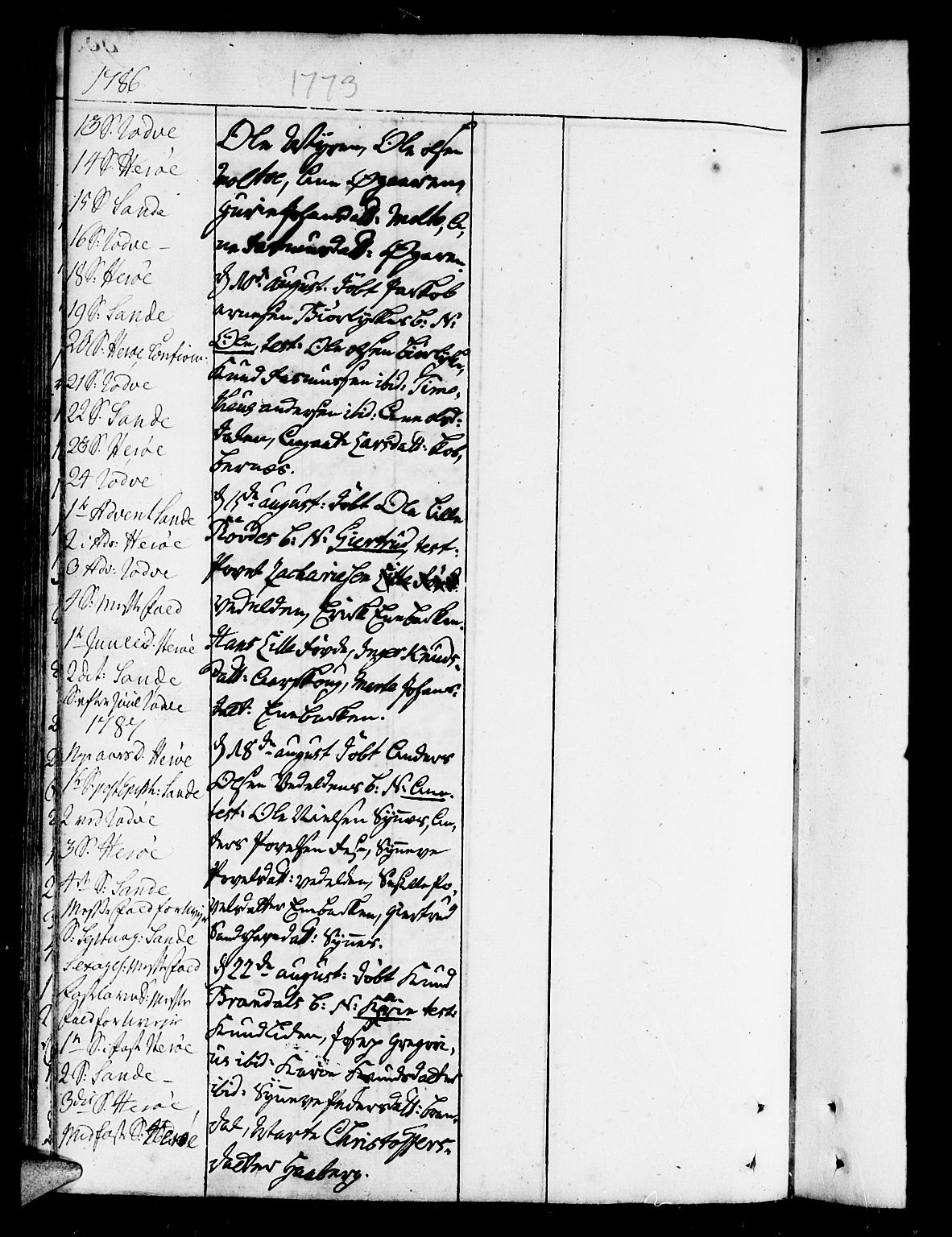 Ministerialprotokoller, klokkerbøker og fødselsregistre - Møre og Romsdal, SAT/A-1454/507/L0067: Parish register (official) no. 507A02, 1767-1788, p. 101