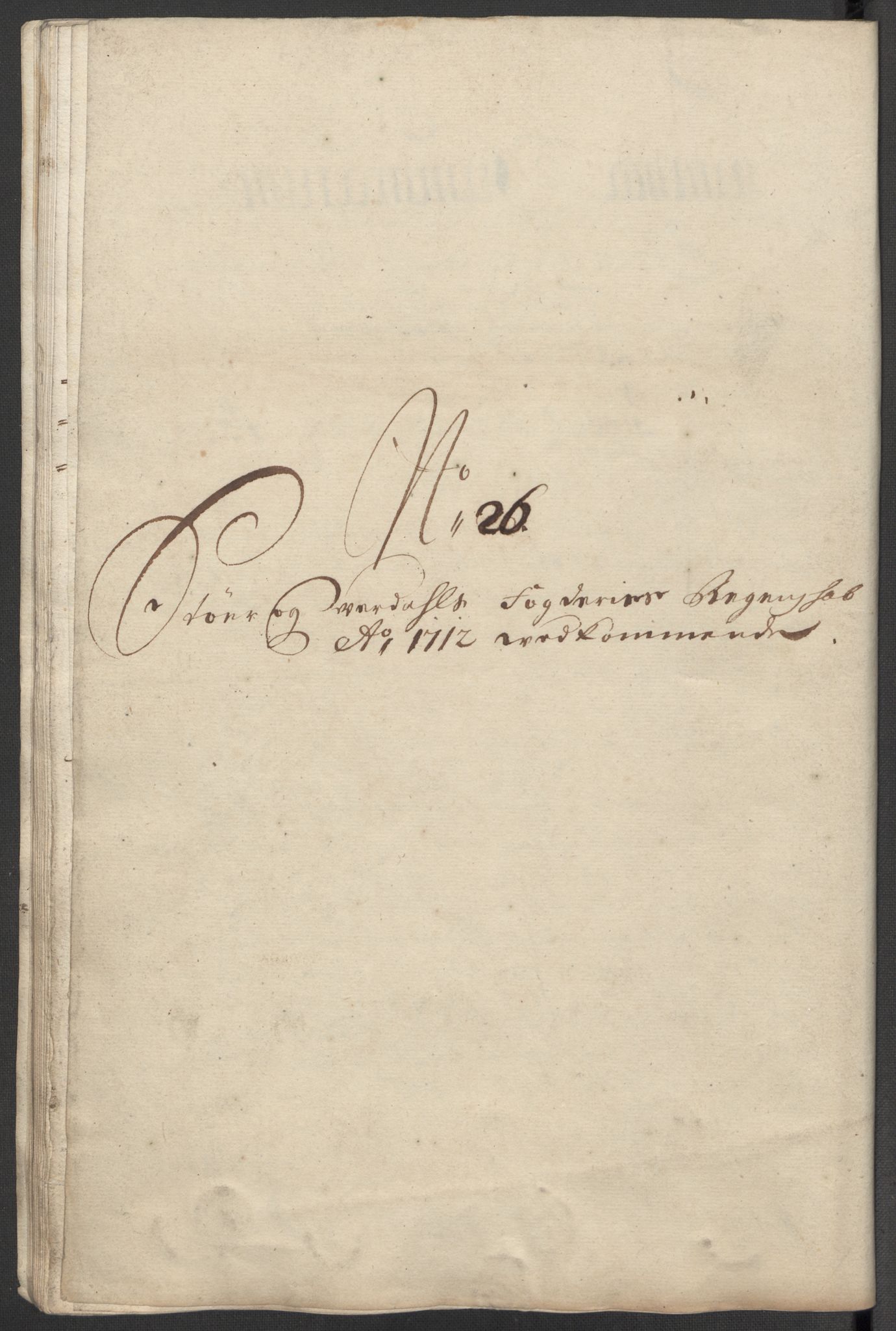 Rentekammeret inntil 1814, Reviderte regnskaper, Fogderegnskap, RA/EA-4092/R62/L4202: Fogderegnskap Stjørdal og Verdal, 1712, p. 263