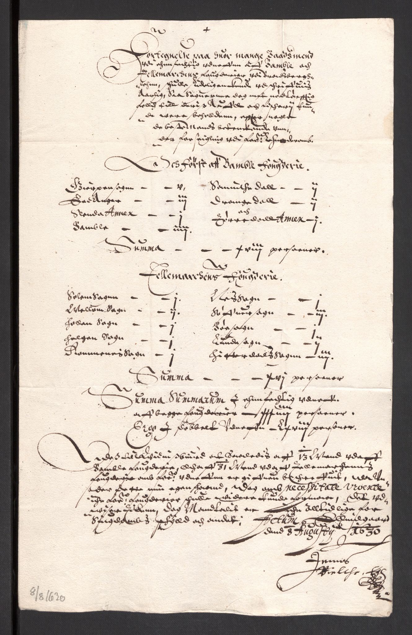 Danske Kanselli 1572-1799, AV/RA-EA-3023/F/Fc/Fcc/Fcca/L0006: Norske innlegg 1572-1799, 1630-1632, p. 84
