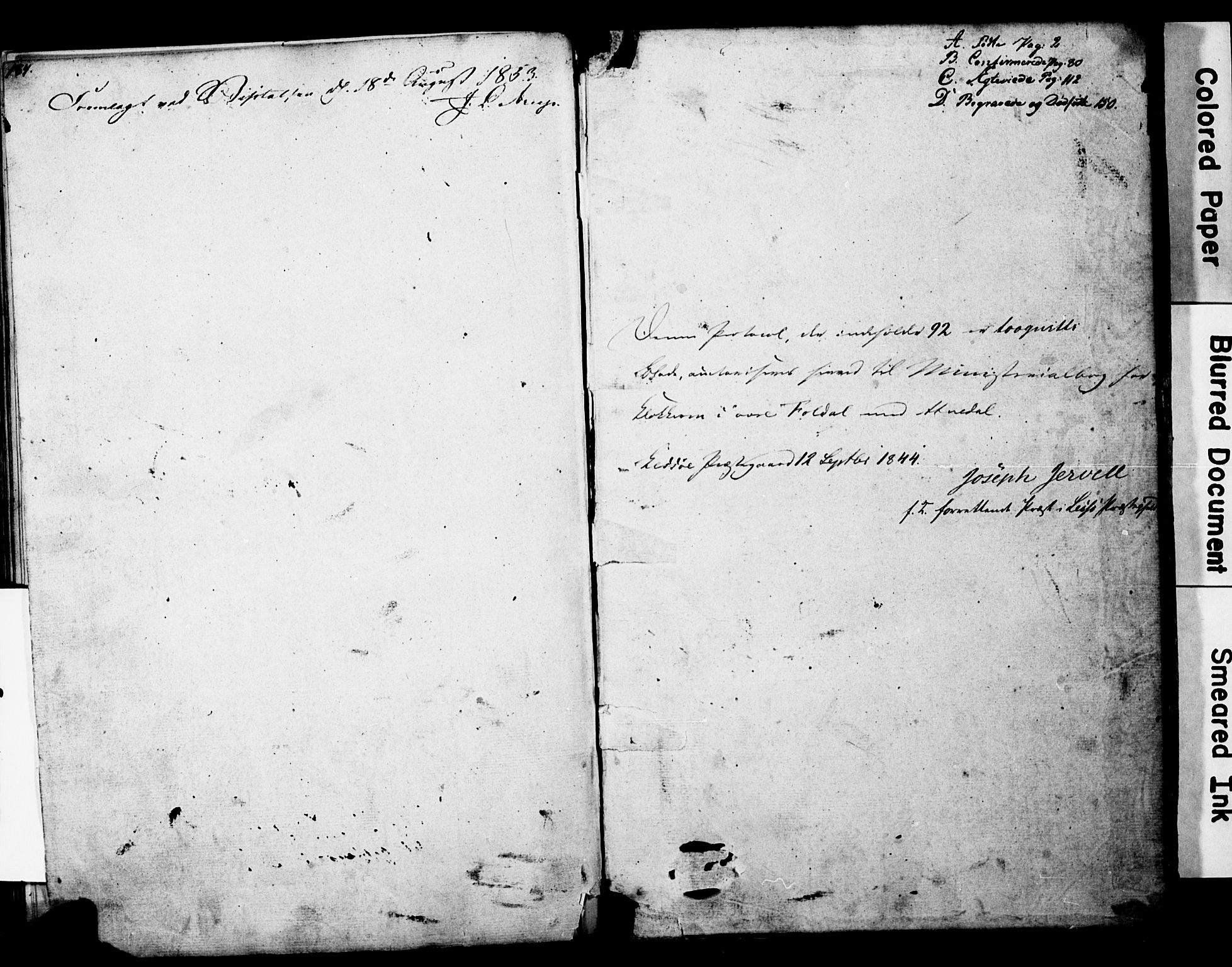 Lesja prestekontor, SAH/PREST-068/H/Ha/Hab/L0014: Parish register (copy) no. 14, 1842-1856