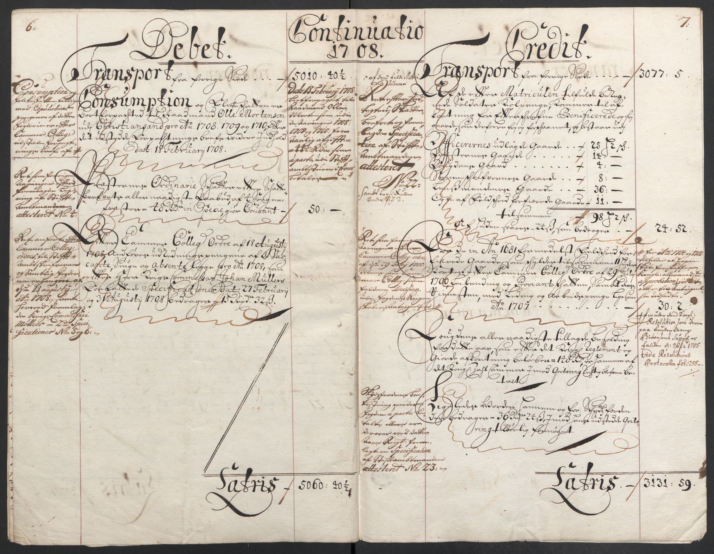 Rentekammeret inntil 1814, Reviderte regnskaper, Fogderegnskap, AV/RA-EA-4092/R40/L2448: Fogderegnskap Råbyggelag, 1706-1708, p. 298