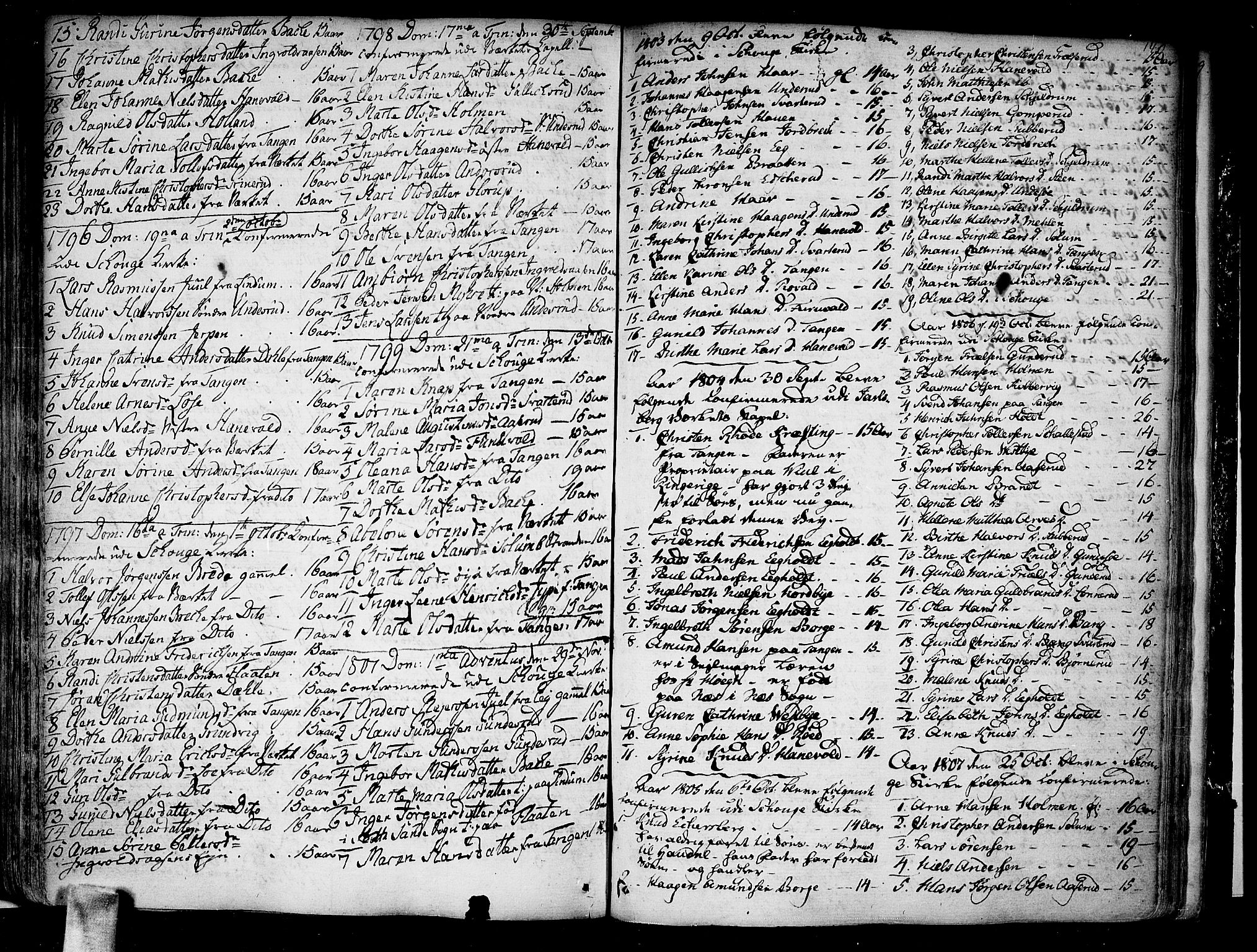 Skoger kirkebøker, AV/SAKO-A-59/F/Fa/L0001: Parish register (official) no. I 1, 1746-1814, p. 140