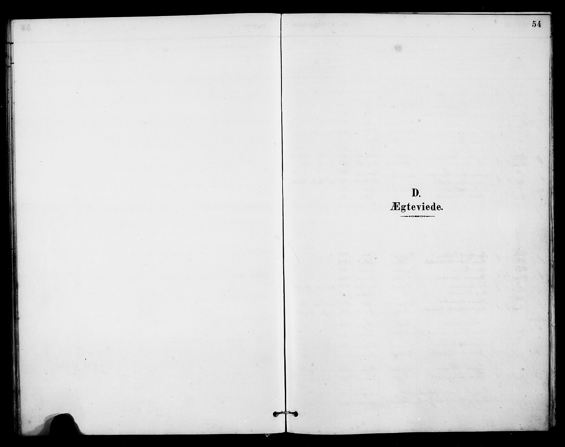 Kvinnherad sokneprestembete, SAB/A-76401/H/Hab: Parish register (copy) no. B 1, 1885-1925, p. 54