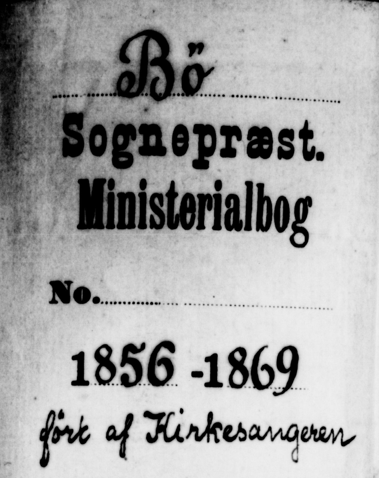 Ministerialprotokoller, klokkerbøker og fødselsregistre - Nordland, SAT/A-1459/891/L1313: Parish register (copy) no. 891C02, 1856-1870
