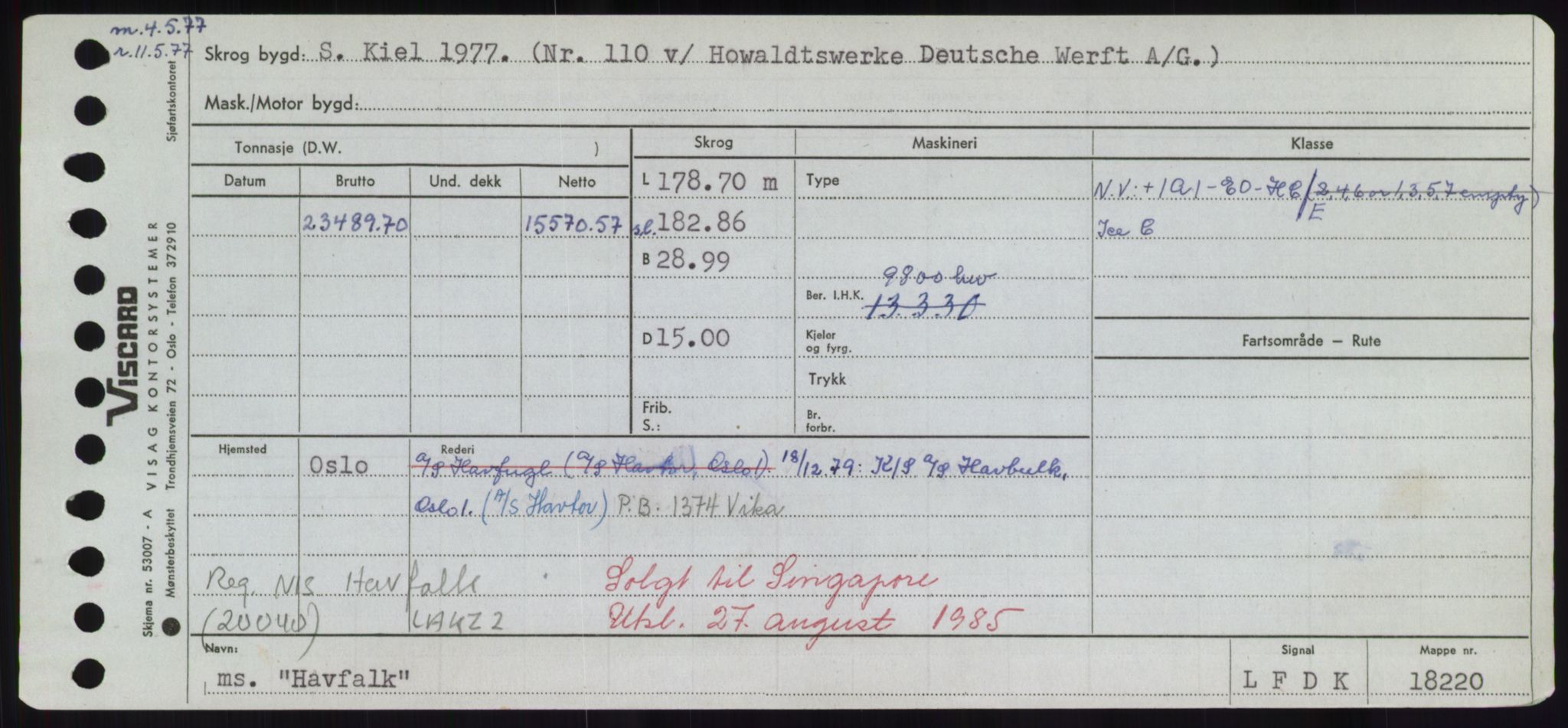 Sjøfartsdirektoratet med forløpere, Skipsmålingen, AV/RA-S-1627/H/Hd/L0014: Fartøy, H-Havl, p. 533