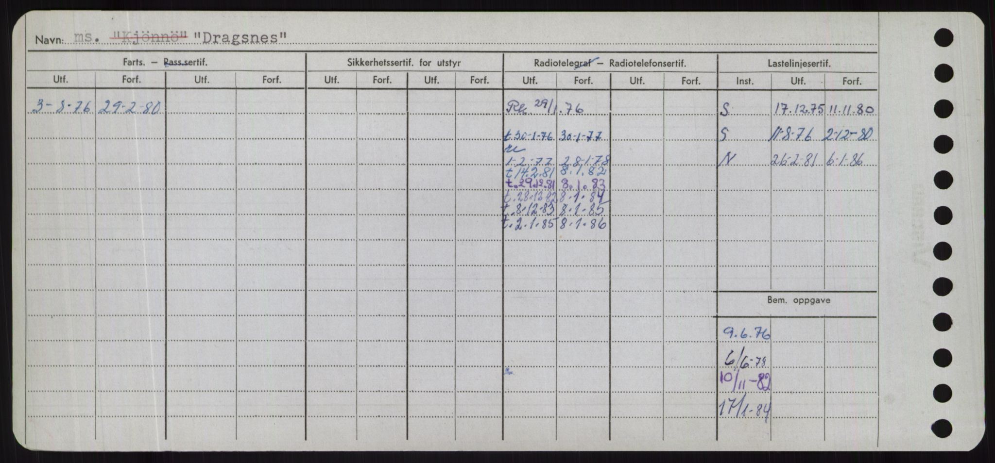 Sjøfartsdirektoratet med forløpere, Skipsmålingen, RA/S-1627/H/Hd/L0008: Fartøy, C-D, p. 620