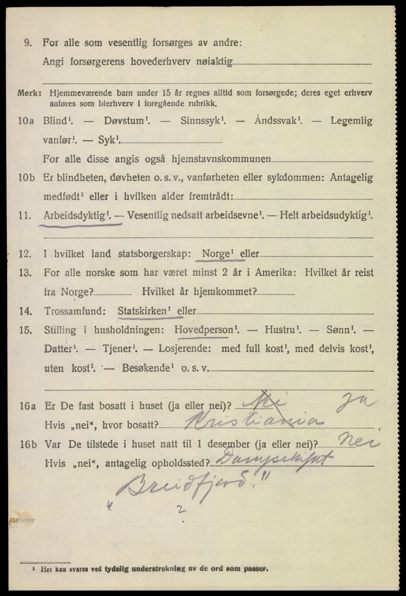 SAH, 1920 census for Eidskog, 1920, p. 14984