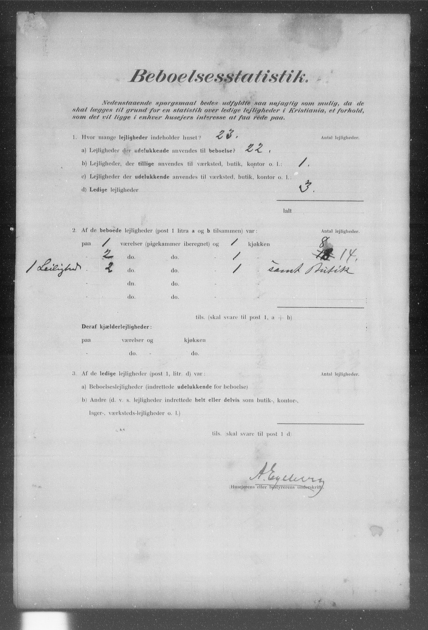 OBA, Municipal Census 1902 for Kristiania, 1902, p. 22568