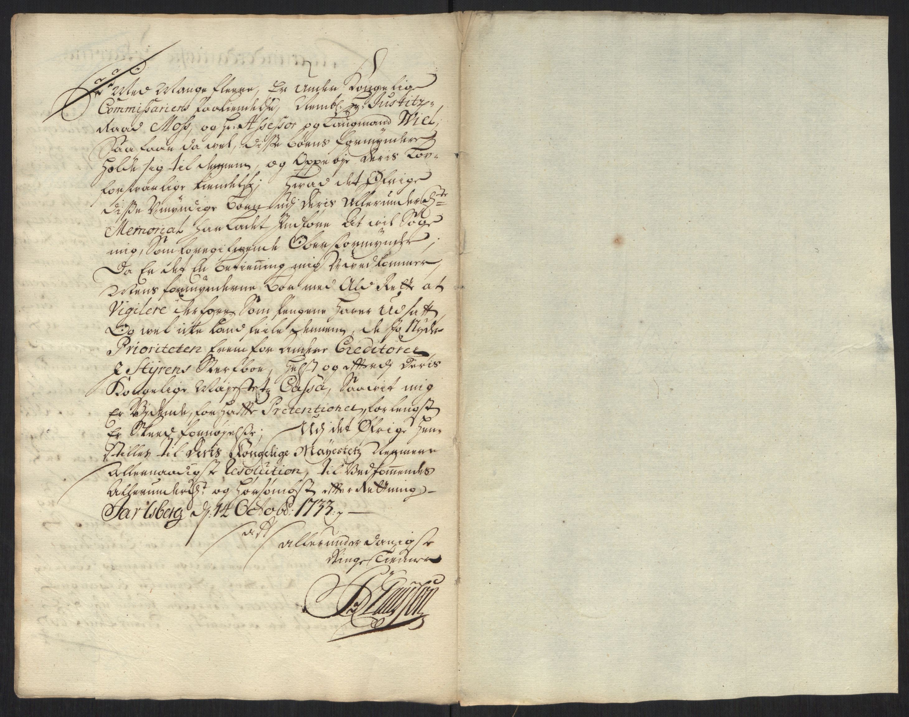 Stattholderembetet 1572-1771, AV/RA-EA-2870/Ef/L0107: Brev fra embetsmenn og andre, 1733-1734, p. 139