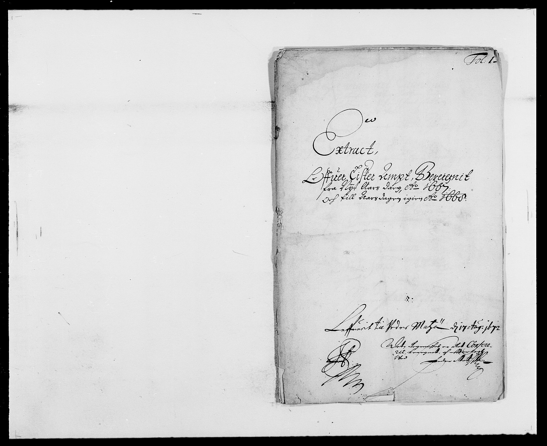 Rentekammeret inntil 1814, Reviderte regnskaper, Fogderegnskap, RA/EA-4092/R41/L2524: Fogderegnskap Lista, 1665-1668, p. 265