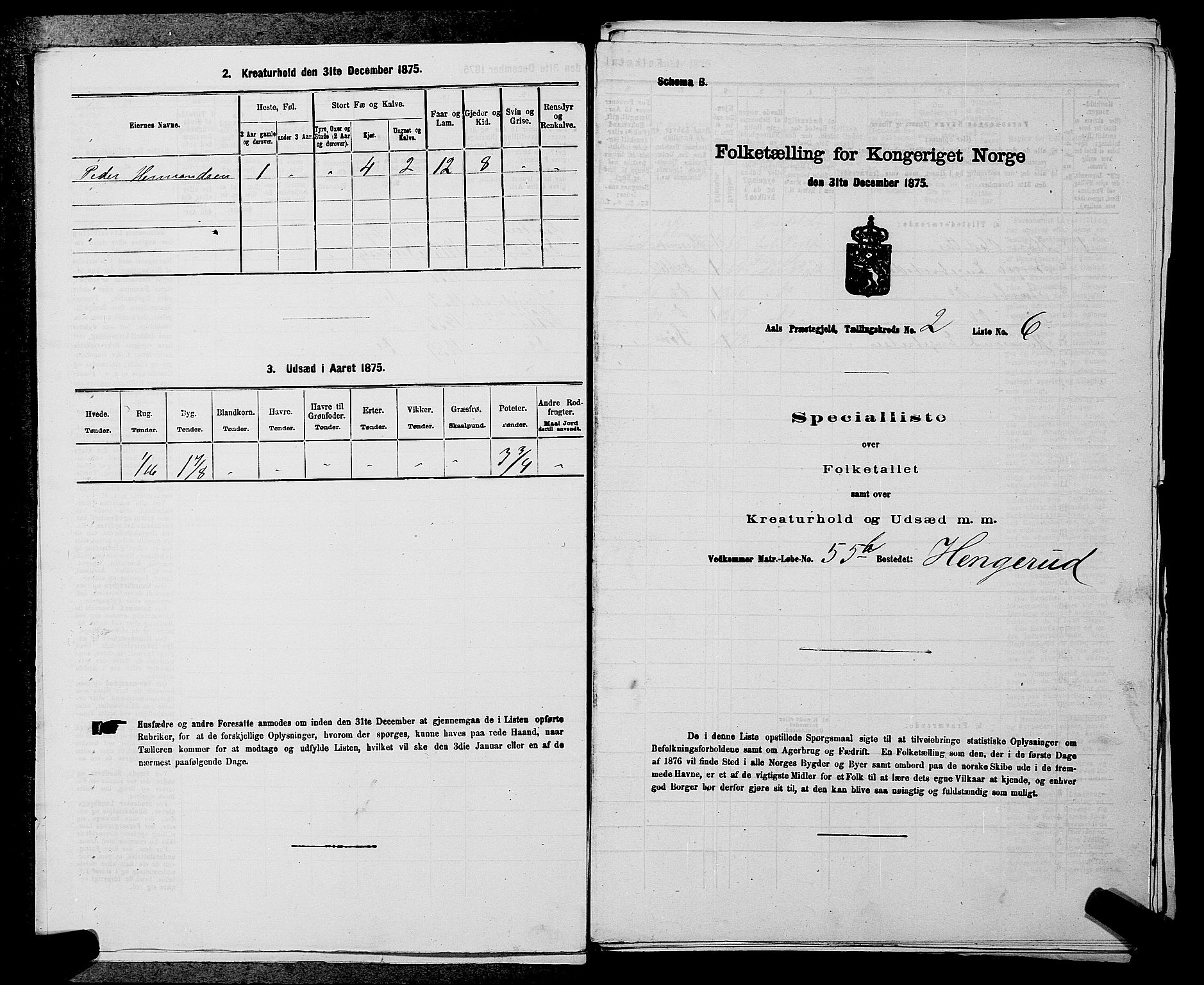 SAKO, 1875 census for 0619P Ål, 1875, p. 214