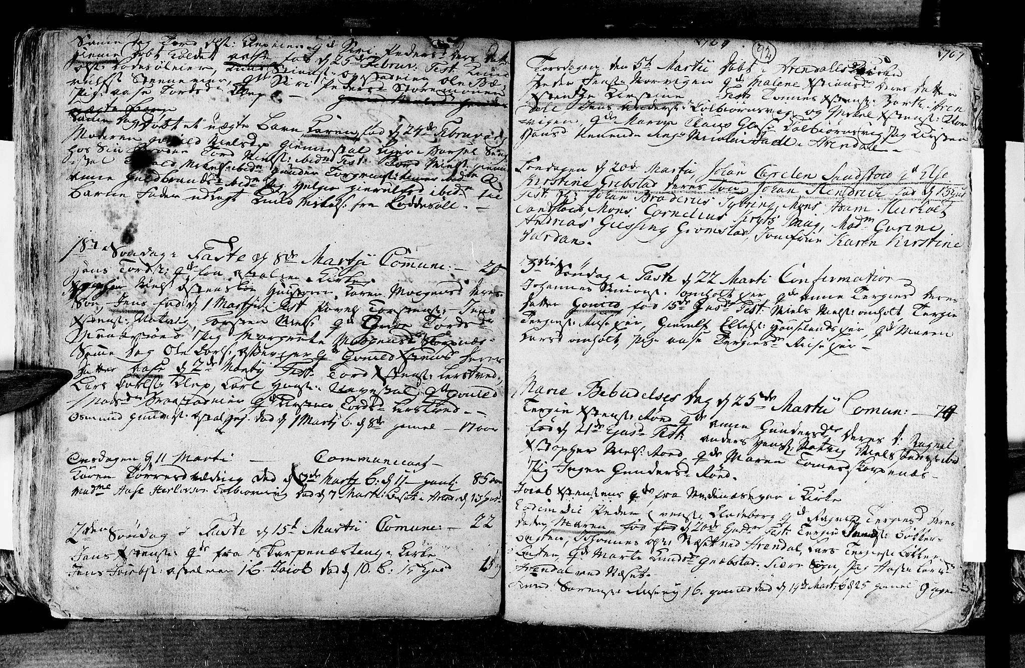 Øyestad sokneprestkontor, AV/SAK-1111-0049/F/Fa/L0006: Parish register (official) no. A 6, 1758-1776, p. 93