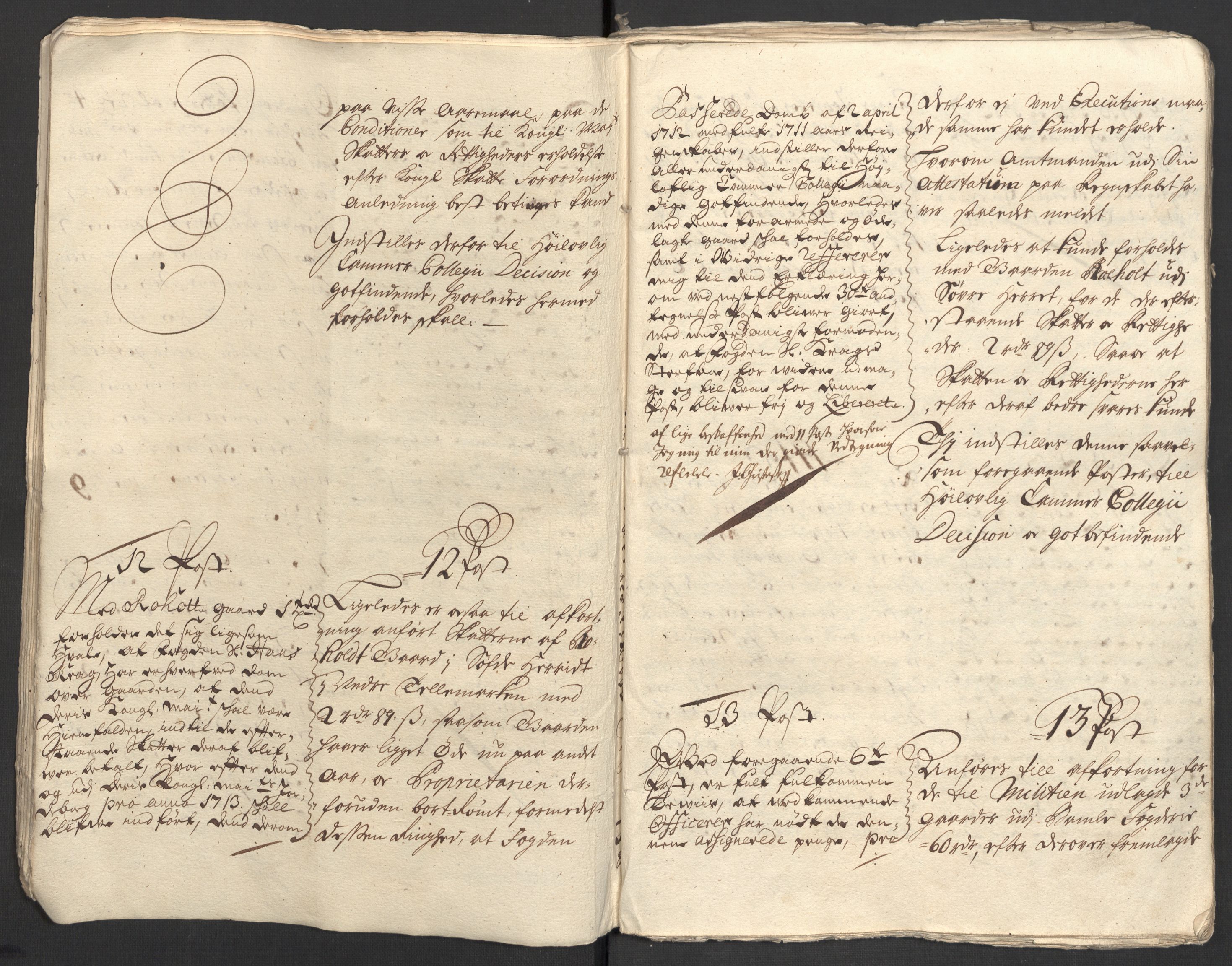 Rentekammeret inntil 1814, Reviderte regnskaper, Fogderegnskap, RA/EA-4092/R36/L2122: Fogderegnskap Øvre og Nedre Telemark og Bamble, 1710-1711, p. 11